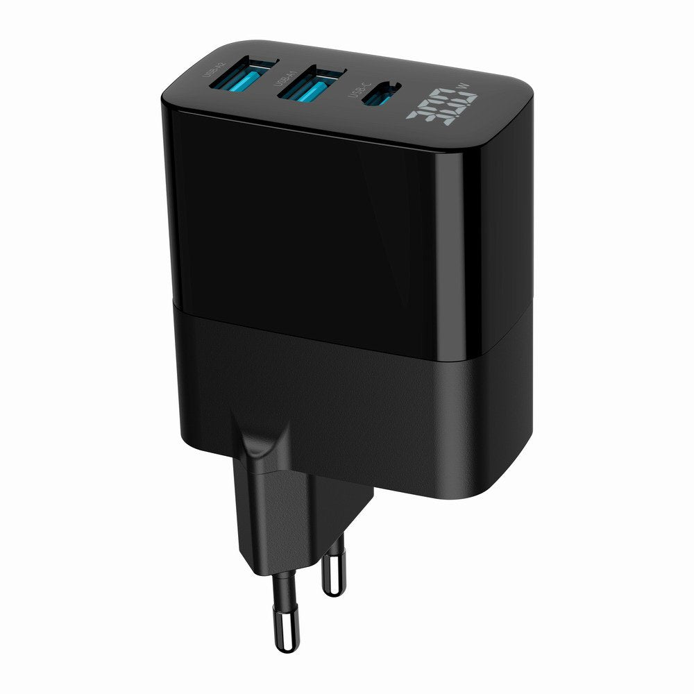 EAN 8716309129626 - Gembird TA-UC-PDQC30LCD-BK-02 cargador de dispositivo móvil Universal Negro Corriente alterna Carga rápid imagen 9
