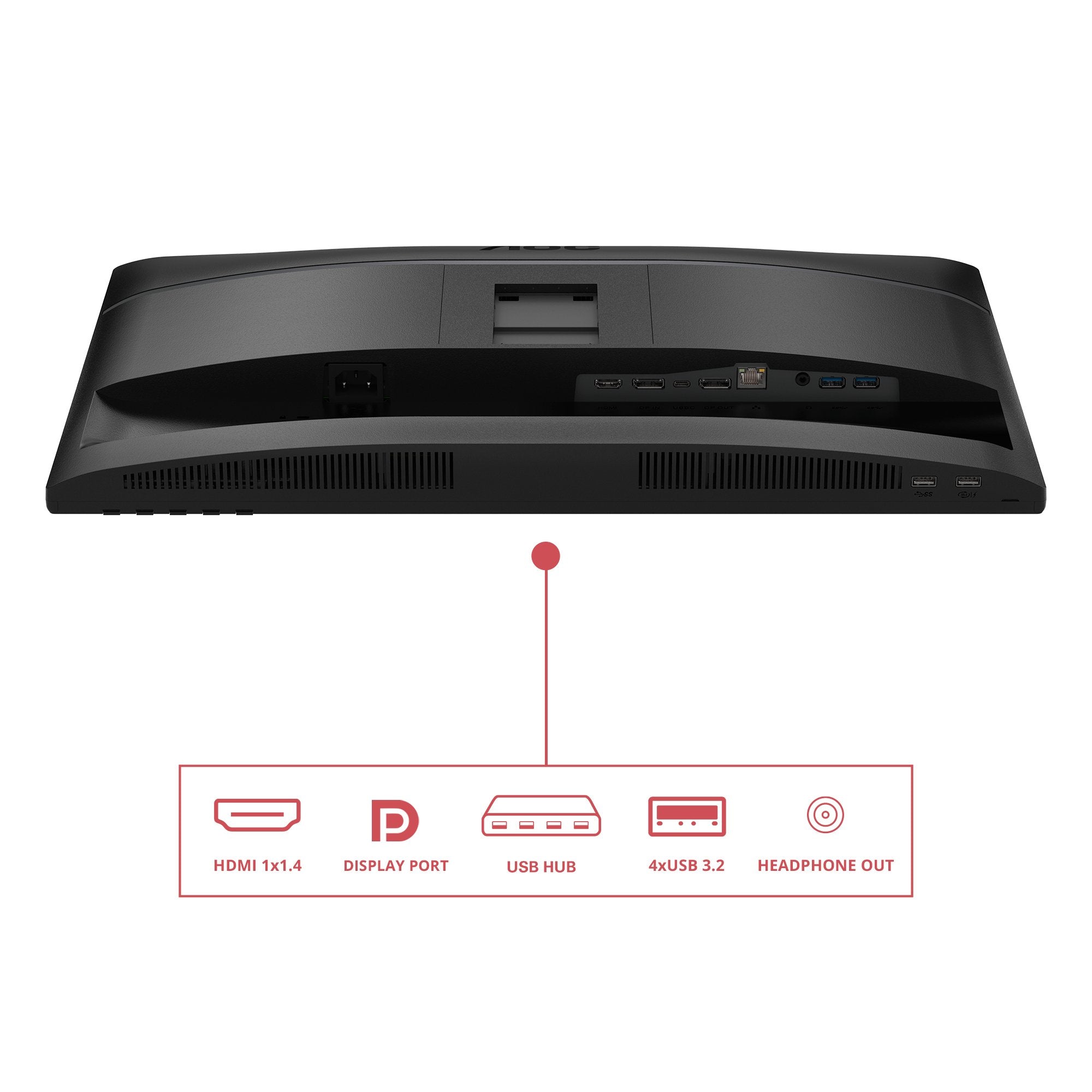 EAN 4038986142786 - AOC E4 24E4CV pantalla para PC 60,5 cm (23.8") 1920 x 1080 Pixeles Full HD LED Negro imagen 5