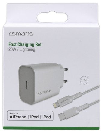 EAN 4250774952784 - 4smarts 4S465591 Smartphone, Tableta Blanco Corriente alterna Interior imagen 2