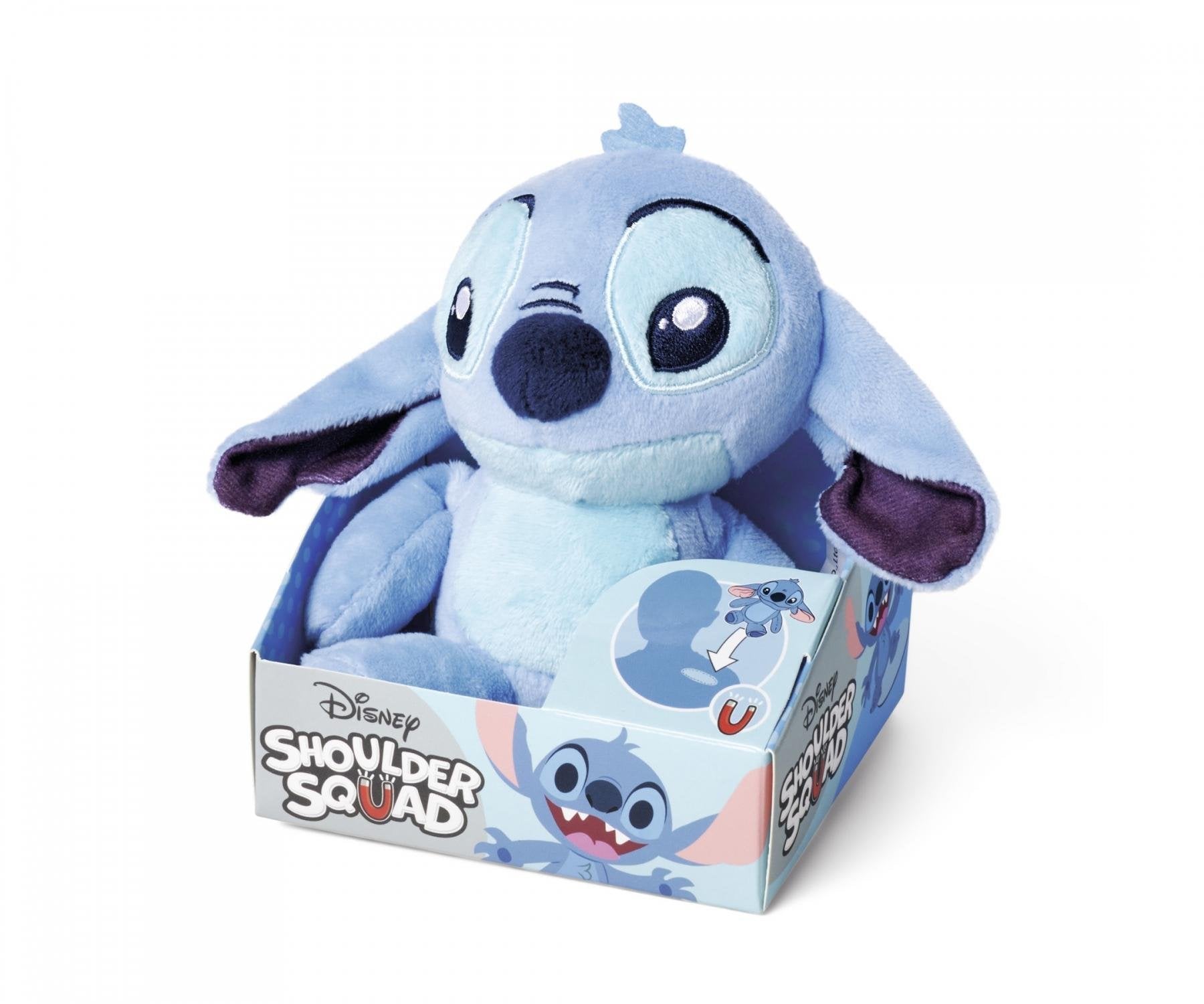 Peluche Hombro Stitch Disney 12cm