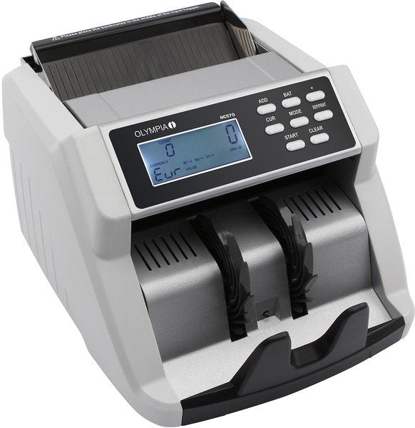 Olympia Geldzähl- Und Prüfgerät Nc 570 Blanco