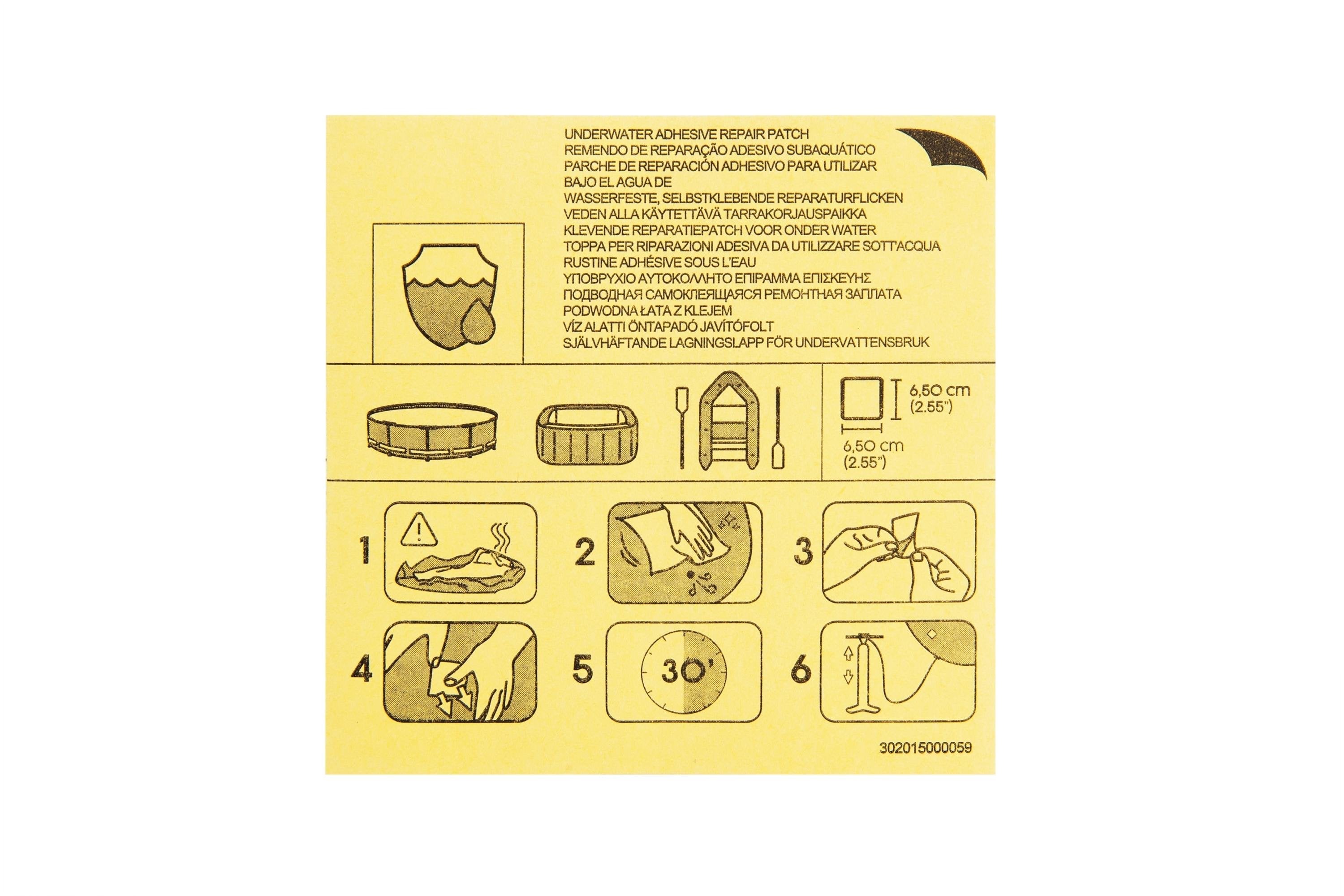 Bestway 62091 - Kit De Reparacin Hinchable