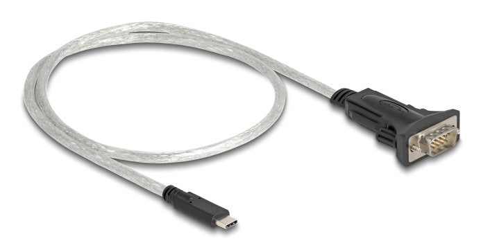 Delock Adapter Usb Type-C Zu 1 X Seriell Rs-422 485 Stecker Mit 6 Pin Terminalblock 5 V 0,5 M