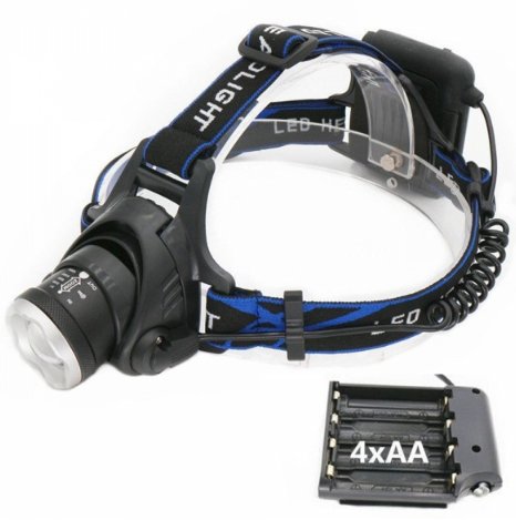 EAN 5901299949085 - Esperanza EOT005 linterna Negro, Azul Linterna con cinta para cabeza LED imagen 4