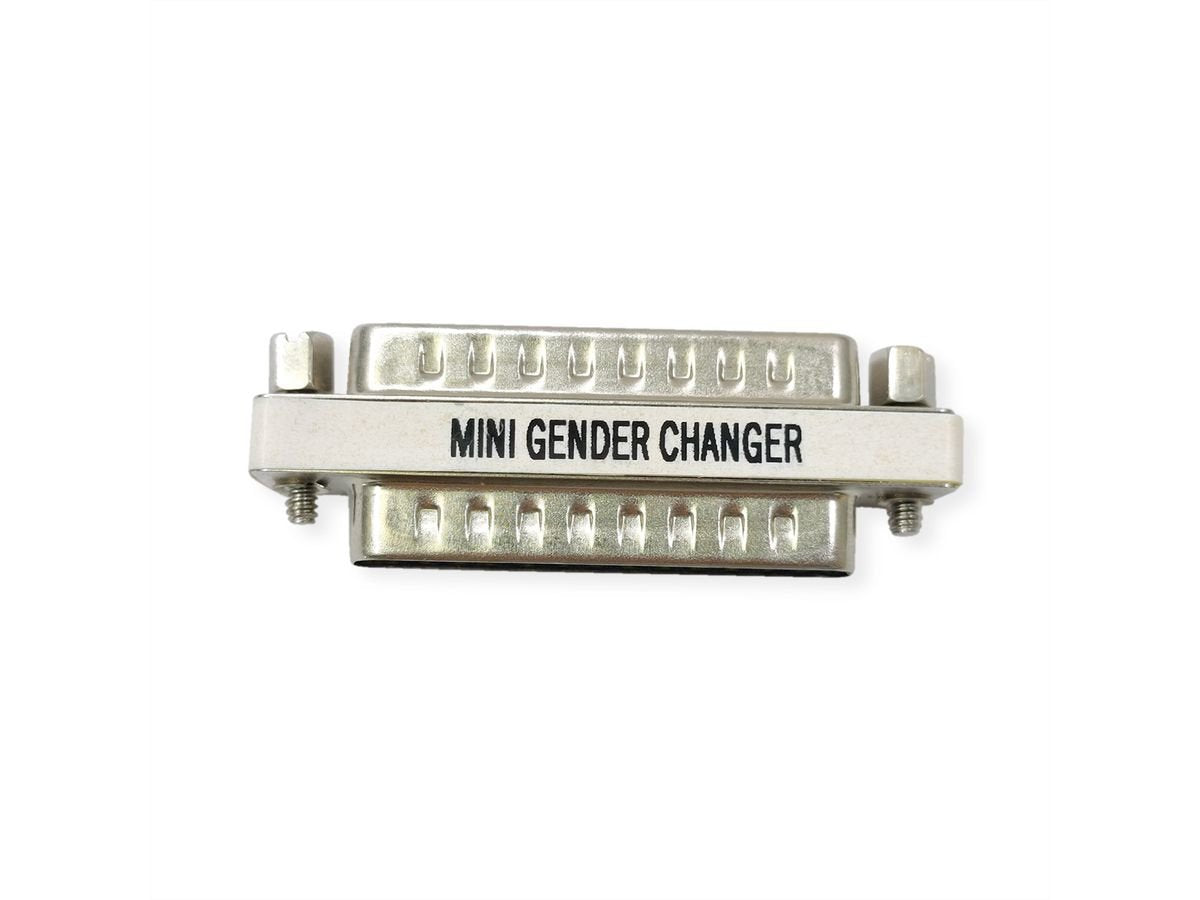 Value Mini Gender Changer, 25pol. Stecker-Stecker
