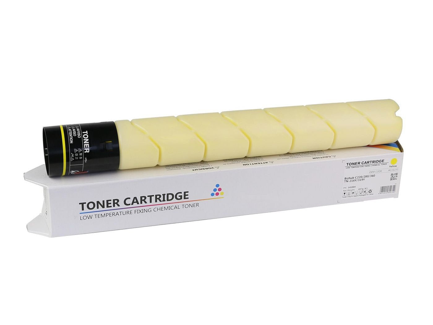EAN 5706998545527 - CoreParts MSP141004 cartucho de tóner 1 pieza(s) Compatible Amarillo imagen 1