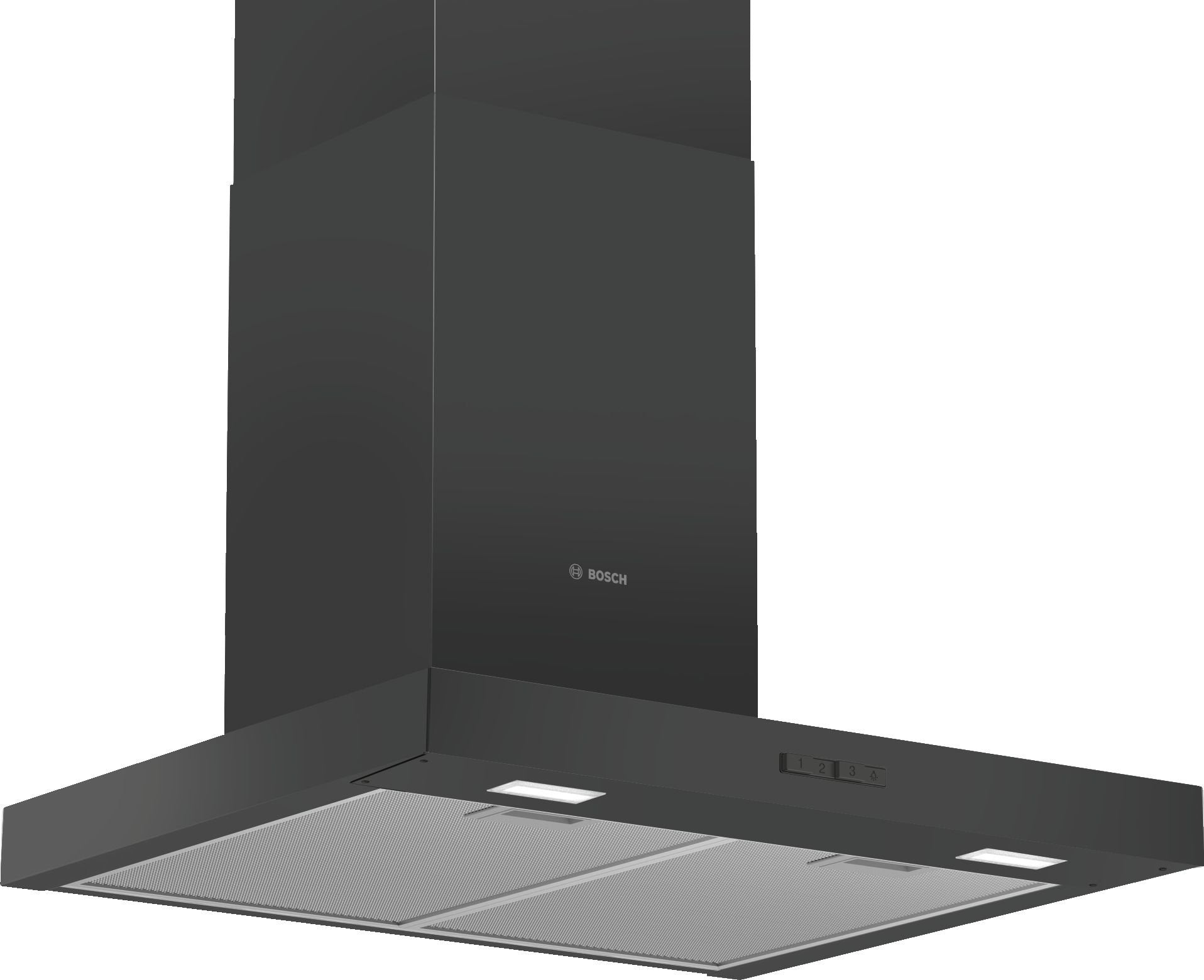EAN 4242005355068 - Bosch Serie 2 DWB66BC60 campana De pared Negro 621 m³/h imagen 1