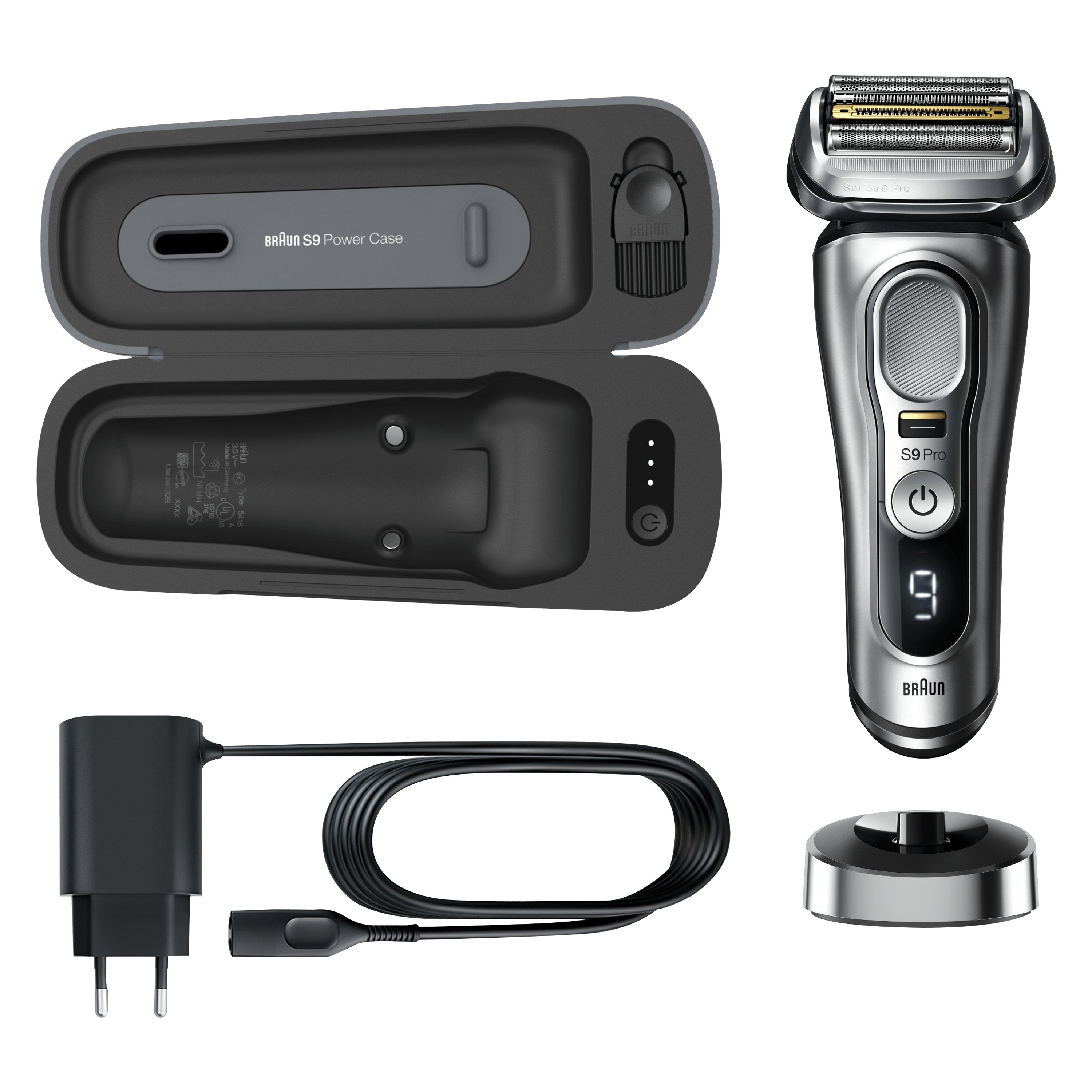 EAN 4210201372578 - Braun Series 9 Pro 81744531 afeitadora Máquina de afeitar de láminas Recortadora Plata imagen 10