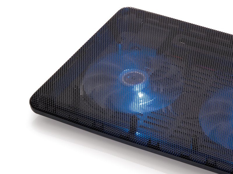 Conceptronic Base De Refrigeracion 2 Ventiladores 125mm Hasta 17