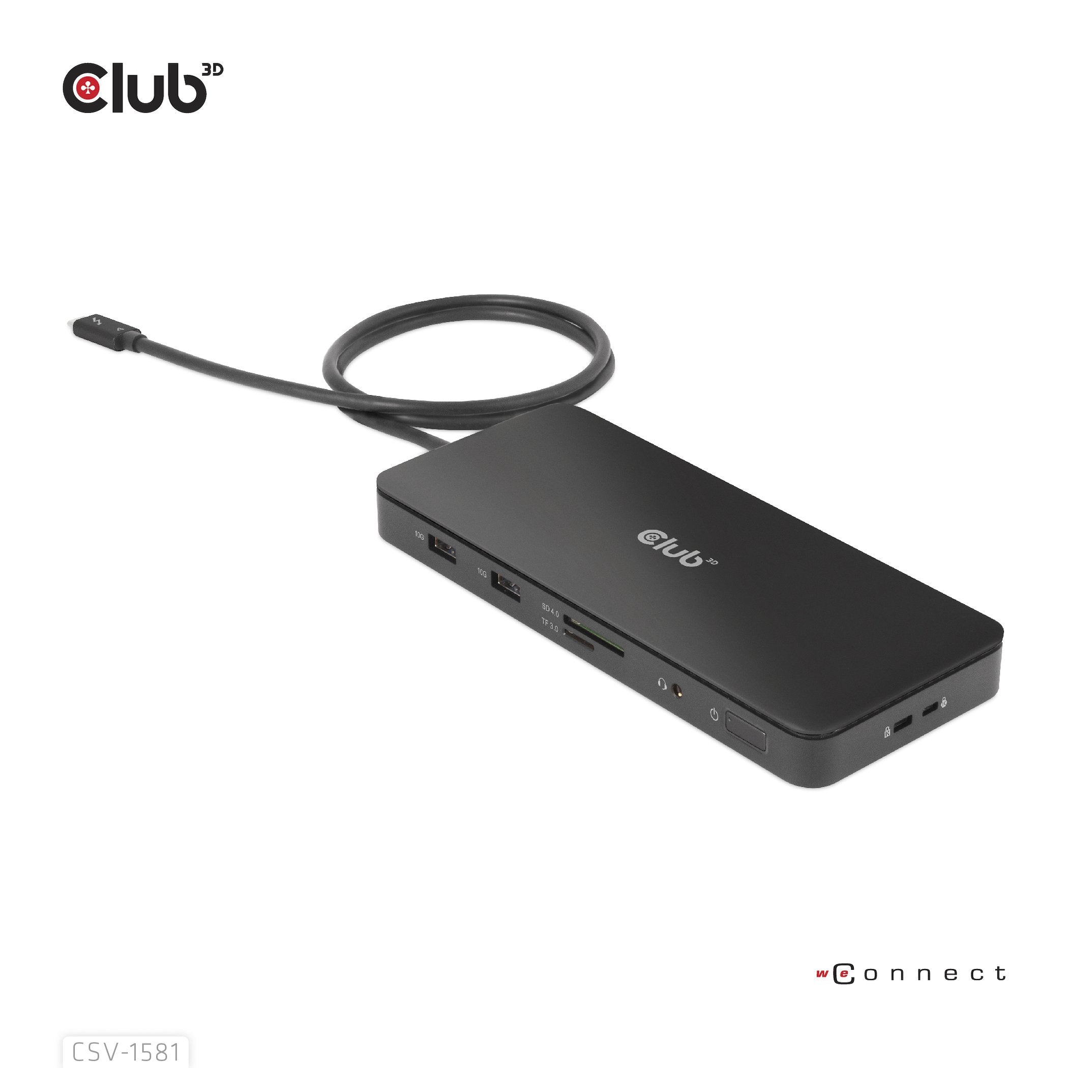 Club3d Thunderbolt4 11-In-1 Hub > 3xthunderbolt 3xusb M H Retail