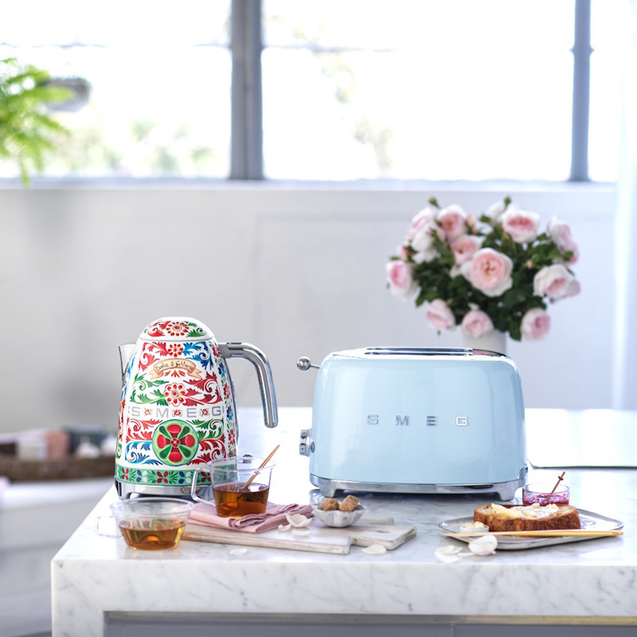 EAN 8017709189099 - Smeg TSF01PBEU tostadora 6 2 rebanada(s) 950 W Azul imagen 12