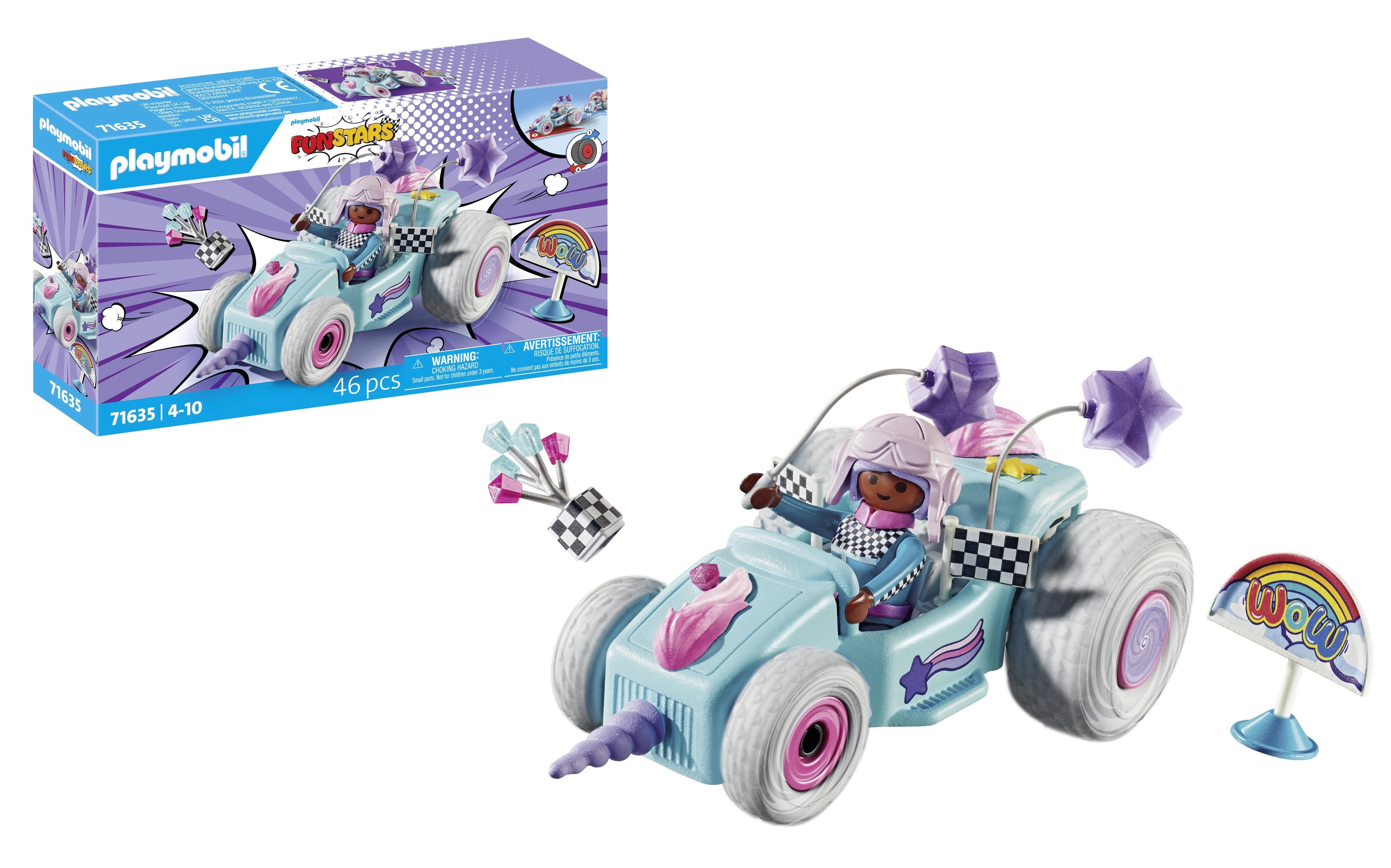 Playmobil 71635 Funstars Racing Unicornio, Juguete De Construcción 71635