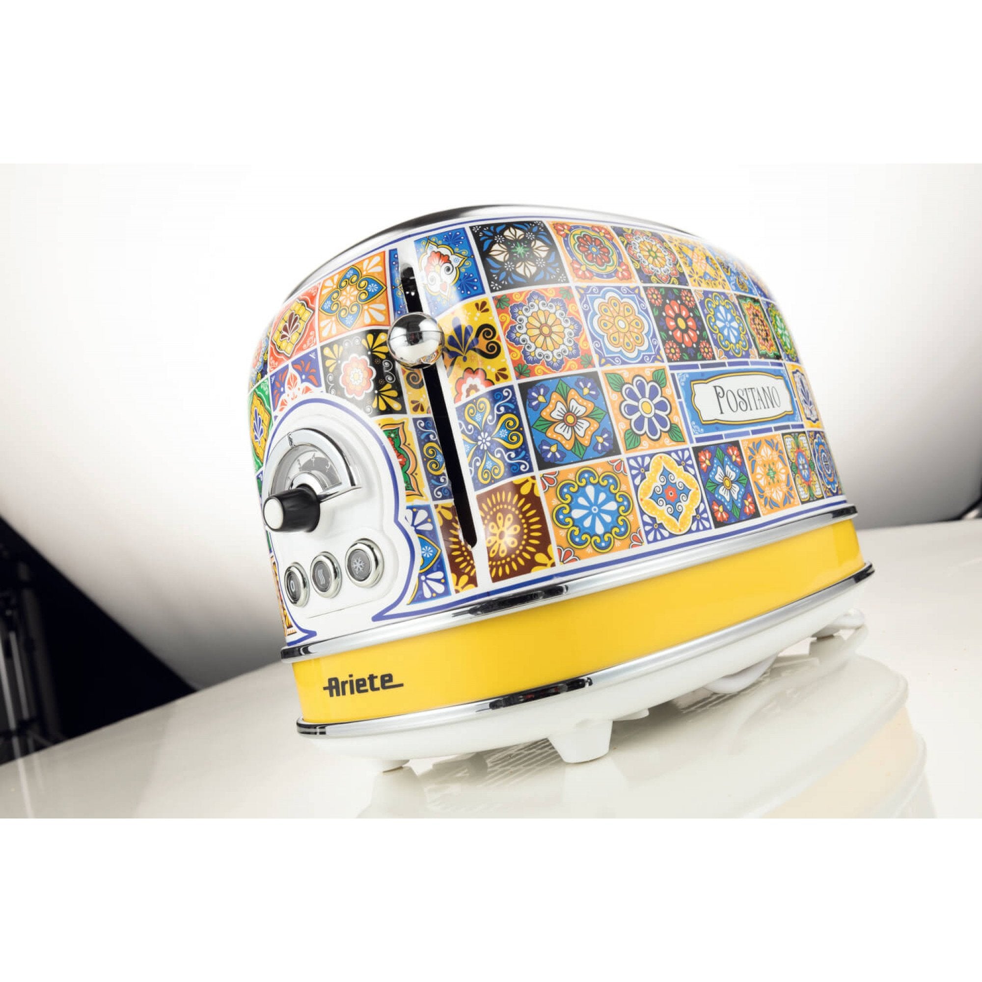 EAN 8003705122819 - Ariete 0155/0P 6 2 rebanada(s) 810 W Azul, Amarillo imagen 5