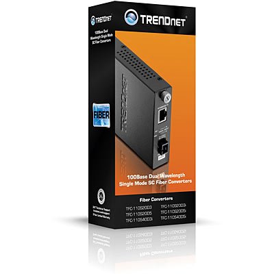 EAN 0710931504576 - Trendnet TFC-110S20D3i convertidor de medio 100 Mbit/s 1310 nm Negro imagen 2