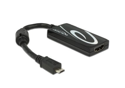 Delock Mhl 3.0 Adaptador > High Speed Hdmi Con 4k Ultra-Hd Auflösung Y Rcp Premi