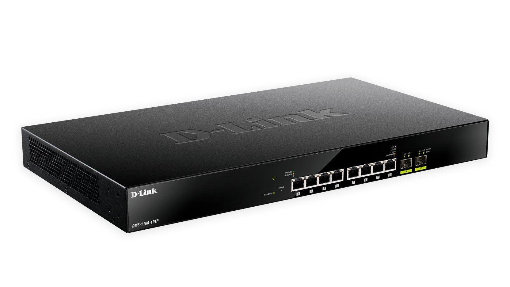 D-Link Switch 8g 2xsfp+ Multig 8x100/1g/2,5g 2xsfp+ Managed