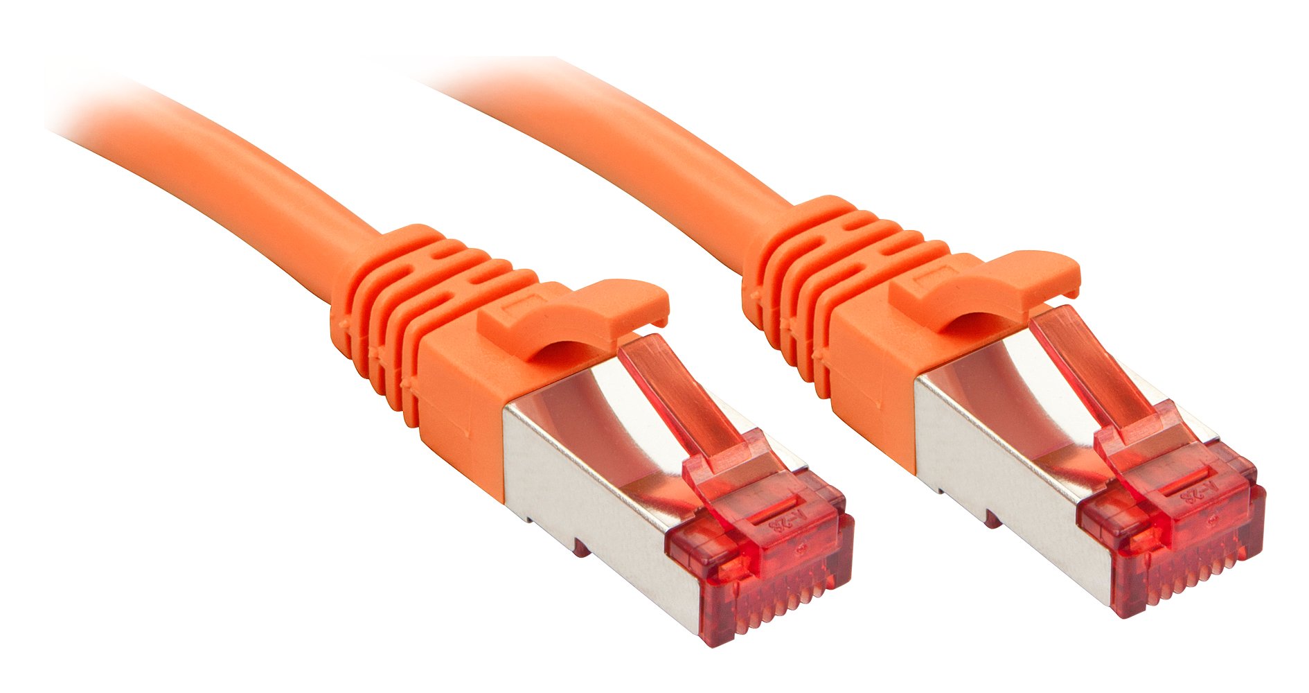 Lindy Cable De Red Cat6 S/Ftp Orange 1.00m