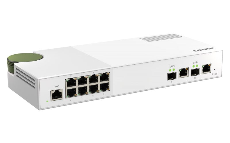 EAN 0885022020386 - QNAP QSW-M2108-2C switch Gestionado L2 2.5G Ethernet (100/1000/2500) Gris, Blanco imagen 5