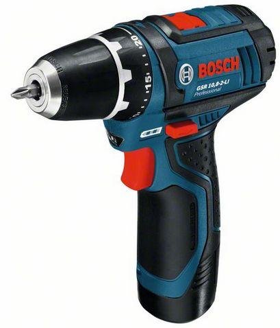 EAN 3165140773263 - Bosch GSR 10,8-2-LI Professional Sin llave Negro, Azul, Rojo imagen 1