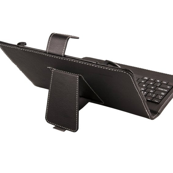 Funda Tablet Universal Silver Ht 9-10.1 Con Teclado (Por Cable) Negro Negro