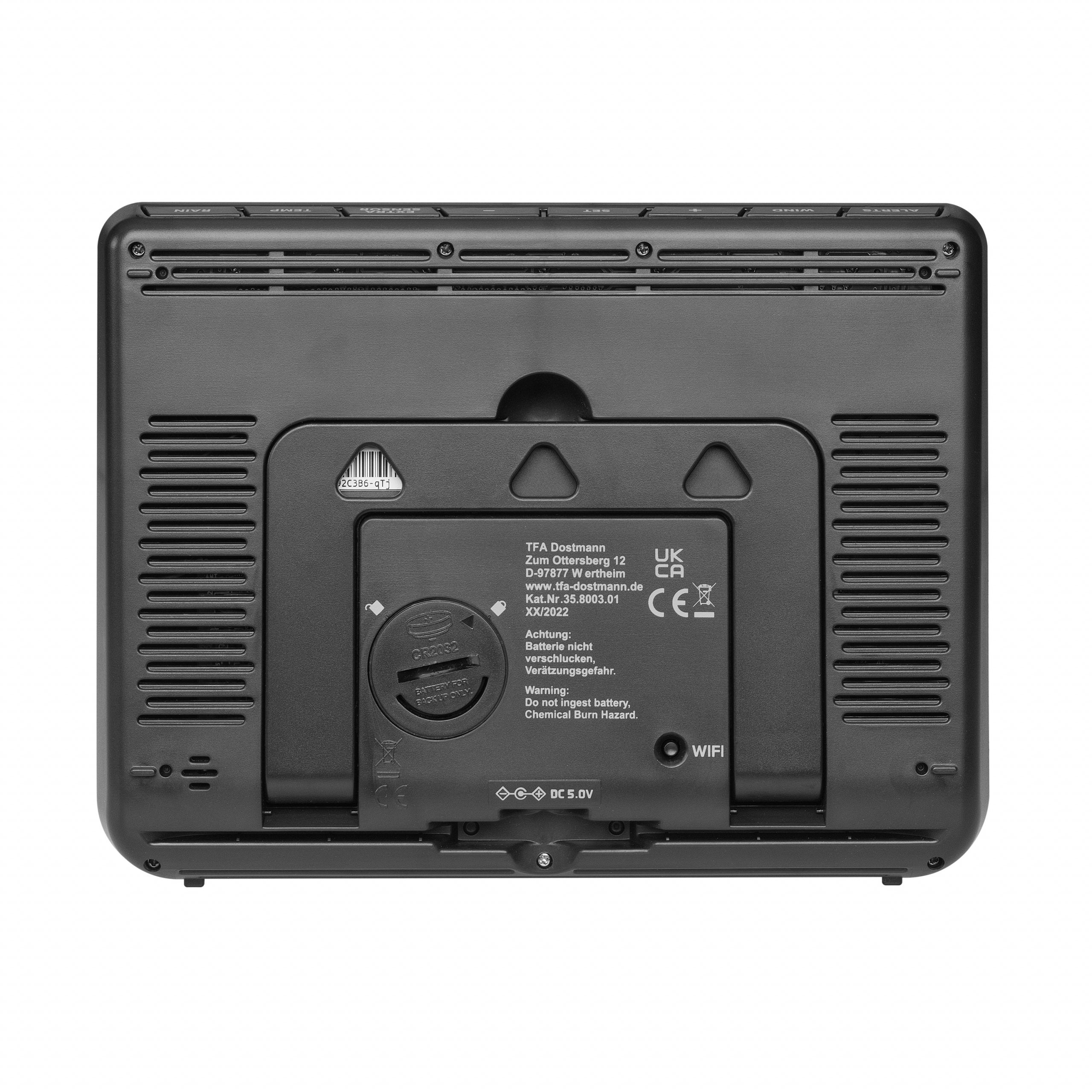 EAN 4009816039187 - TFA-Dostmann View Pro Negro CC/Batería Wifi imagen 6
