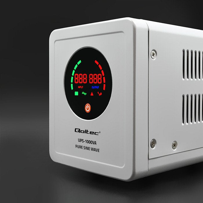 Qoltec Pure Sine Wave Sistema De Alimentación Ininterrumpida (Ups) Línea Interactiva