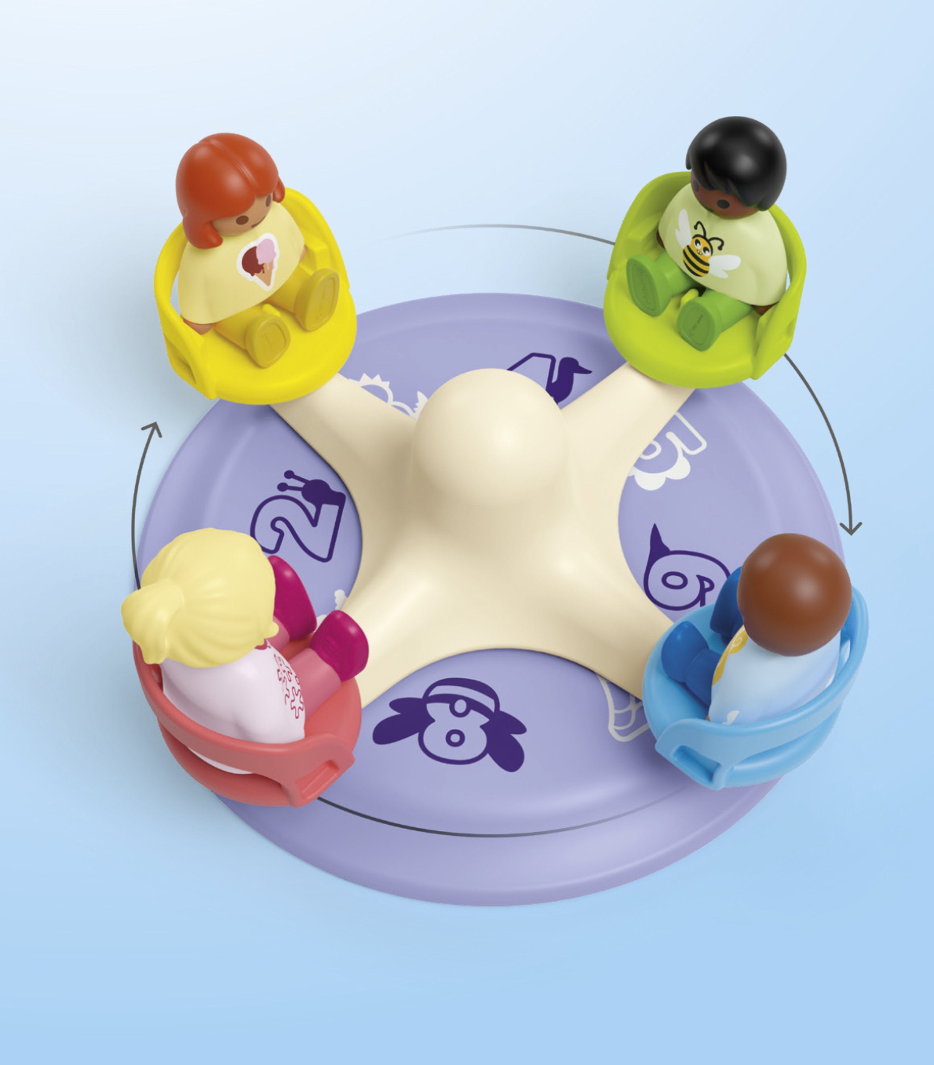 Playmobil Junior Carrusel Con Figuras