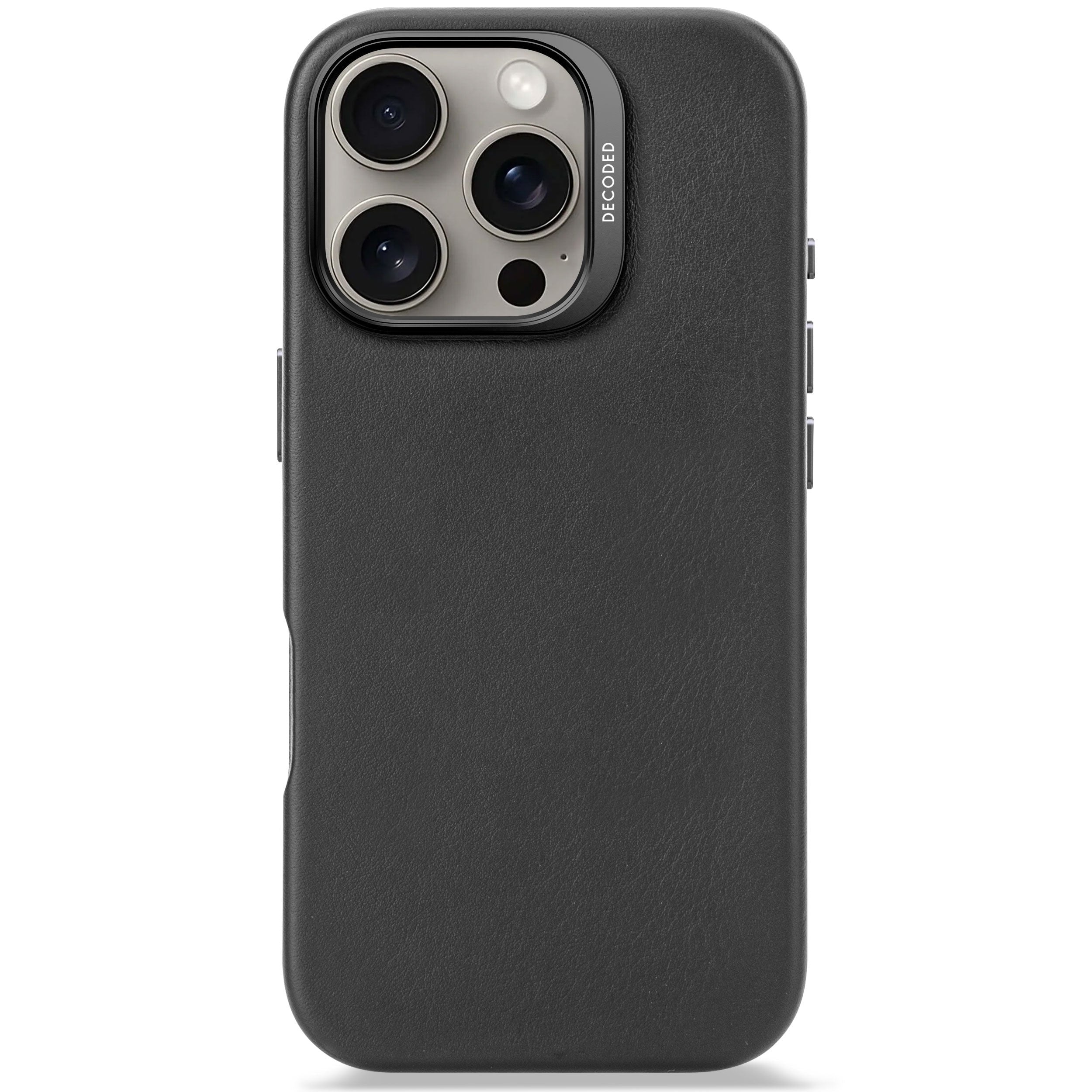 EAN 8721145001227 - Decoded Leather Case funda para teléfono móvil 16 cm (6.3") Negro imagen 1