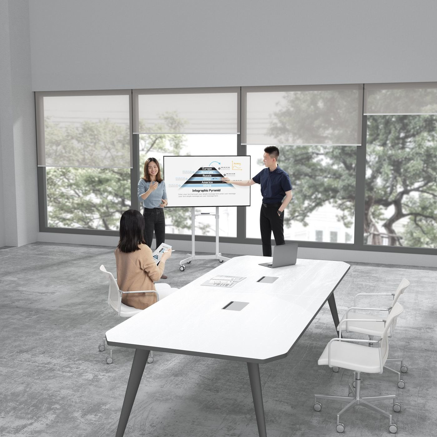 EAN 5704174202820 - Vivolink VLFS3770 soporte para TV 177,8 cm (70") Blanco imagen 13