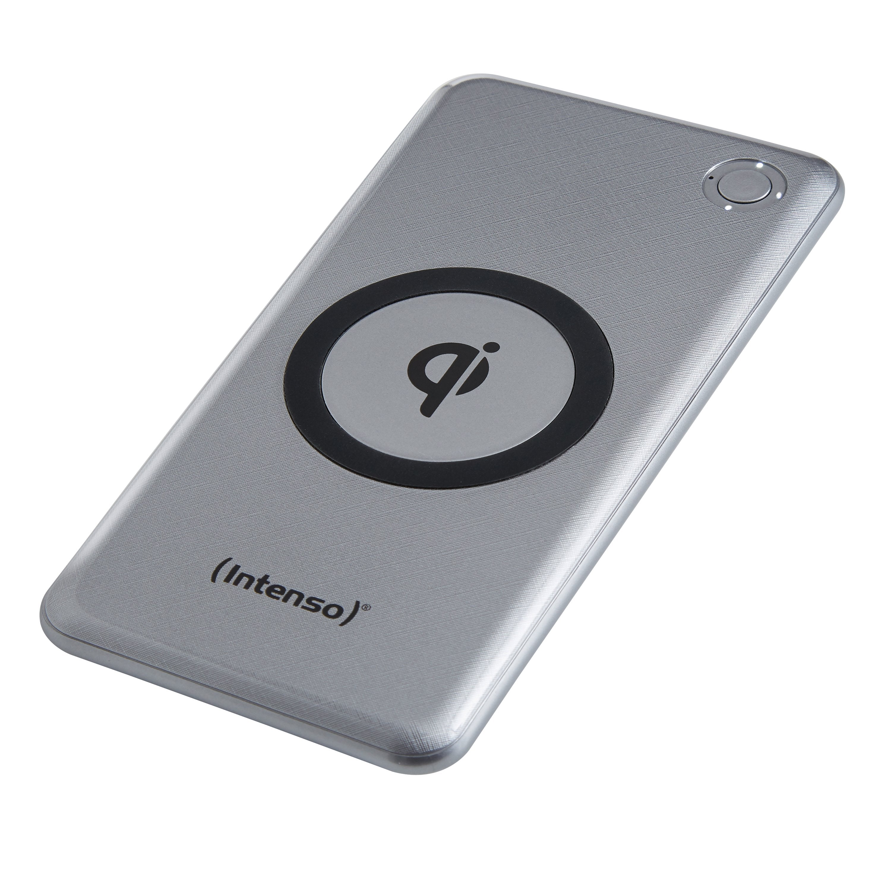Intenso Powerbank Wpd10000 Plateado Incl. Cargador Inalámbrico