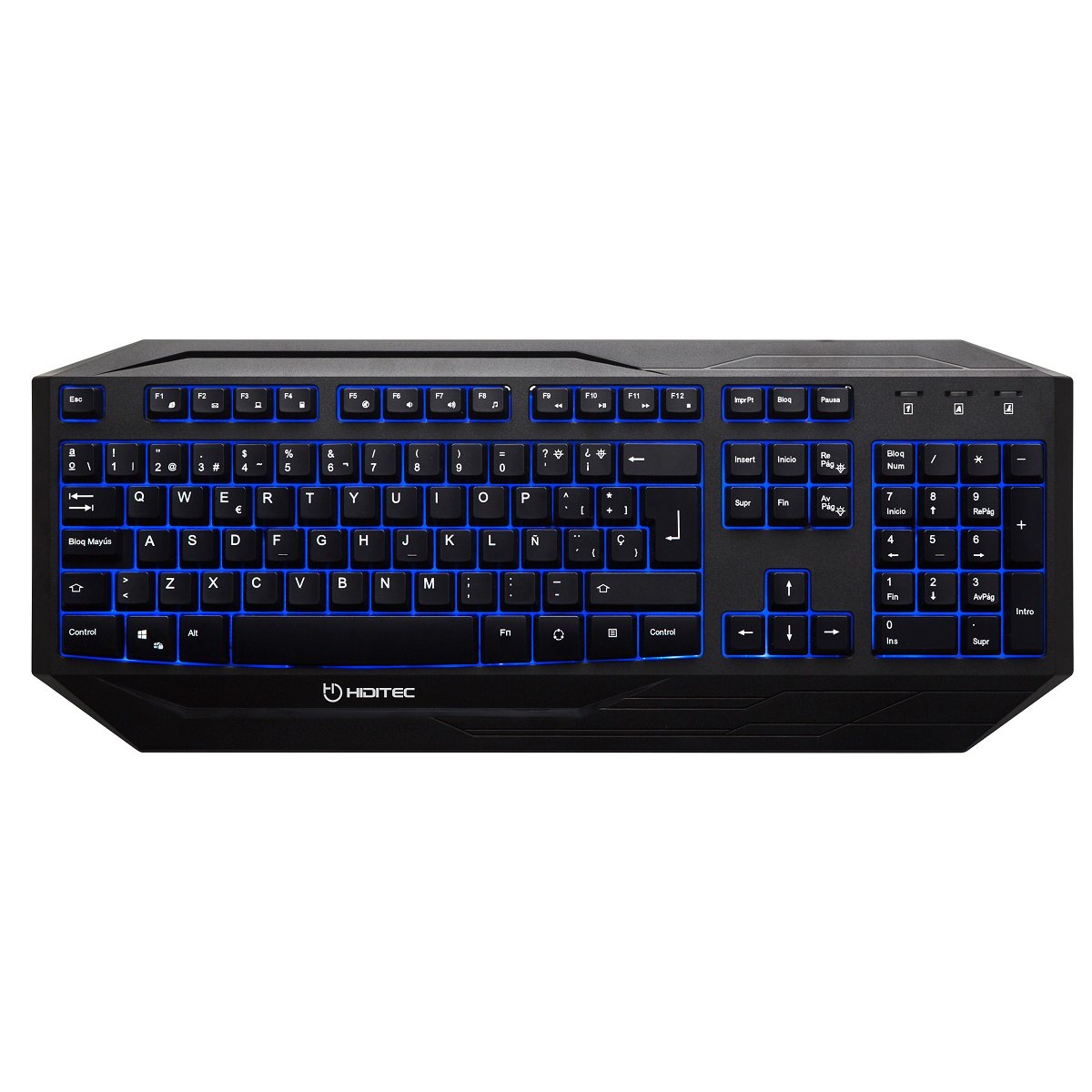 Hiditec Gk200 Teclado Usb Qwerty Negro