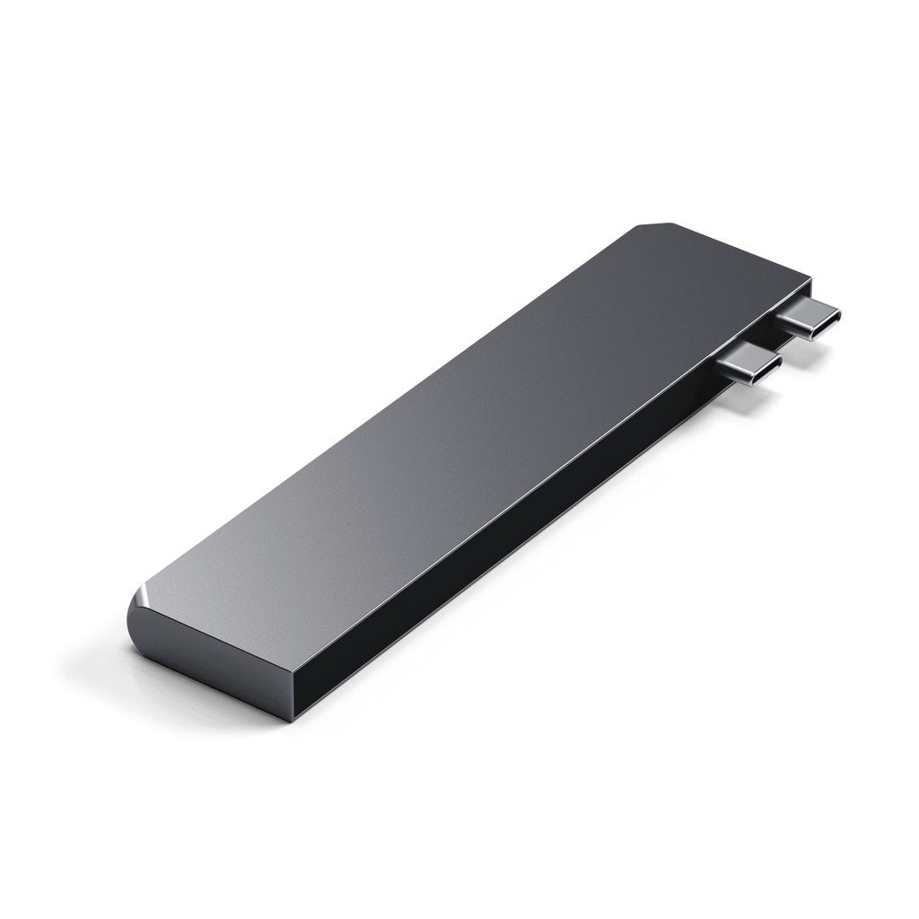 Satechi St-Hucphsm Base Para Portátil Y Replicador De Puertos Acoplamiento Usb 3.2 Gen 2 (3.1 Gen 2) Type-C Gris