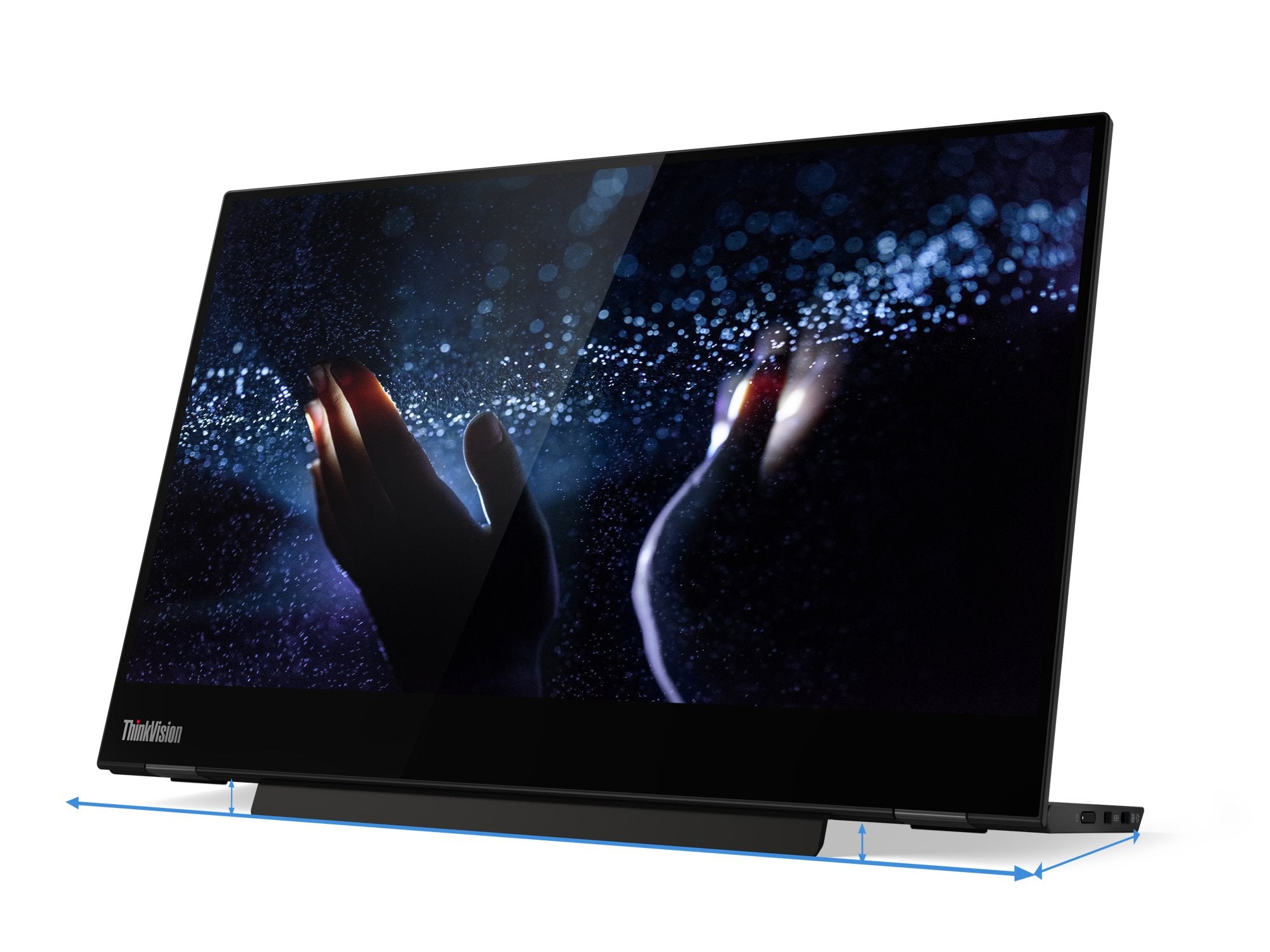 EAN 0195042391596 - Lenovo ThinkVision M14t pantalla para PC 35,6 cm (14") 1920 x 1080 Pixeles Full HD LED Pantalla táctil Ne imagen 12