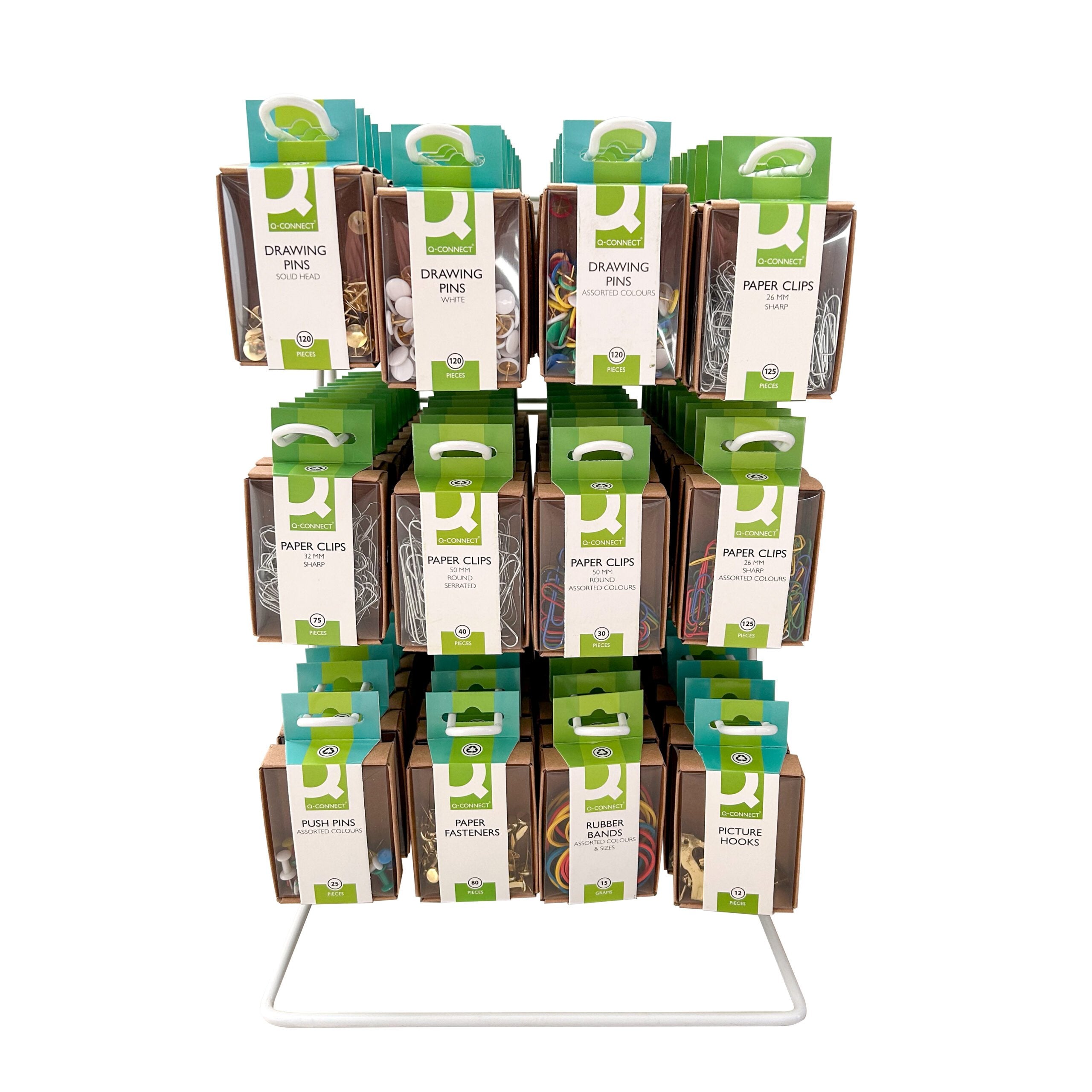 Chincheta Q-Connect Colores Surtidos Caja De 120 Unidades