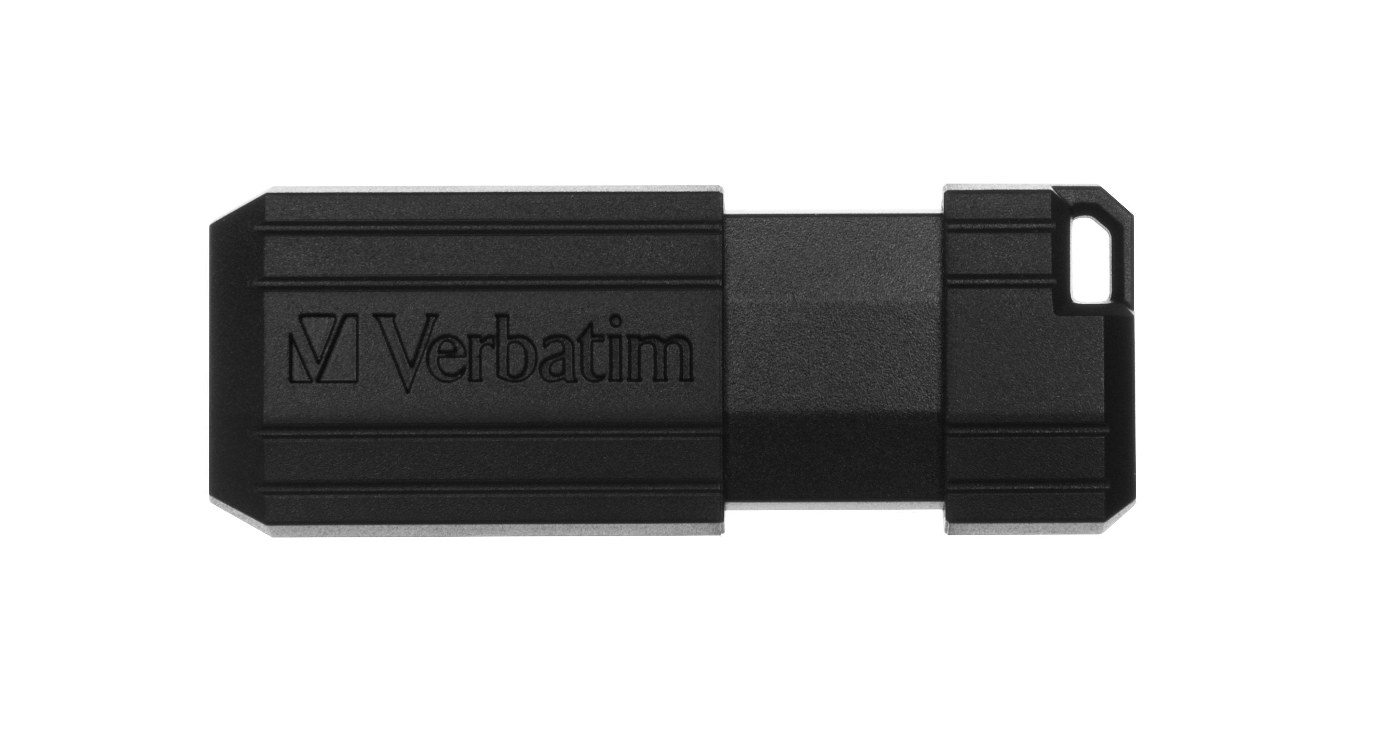 Pendrive Verbatim 2.0 8gb Store'N' Go Pin Stripe Negro