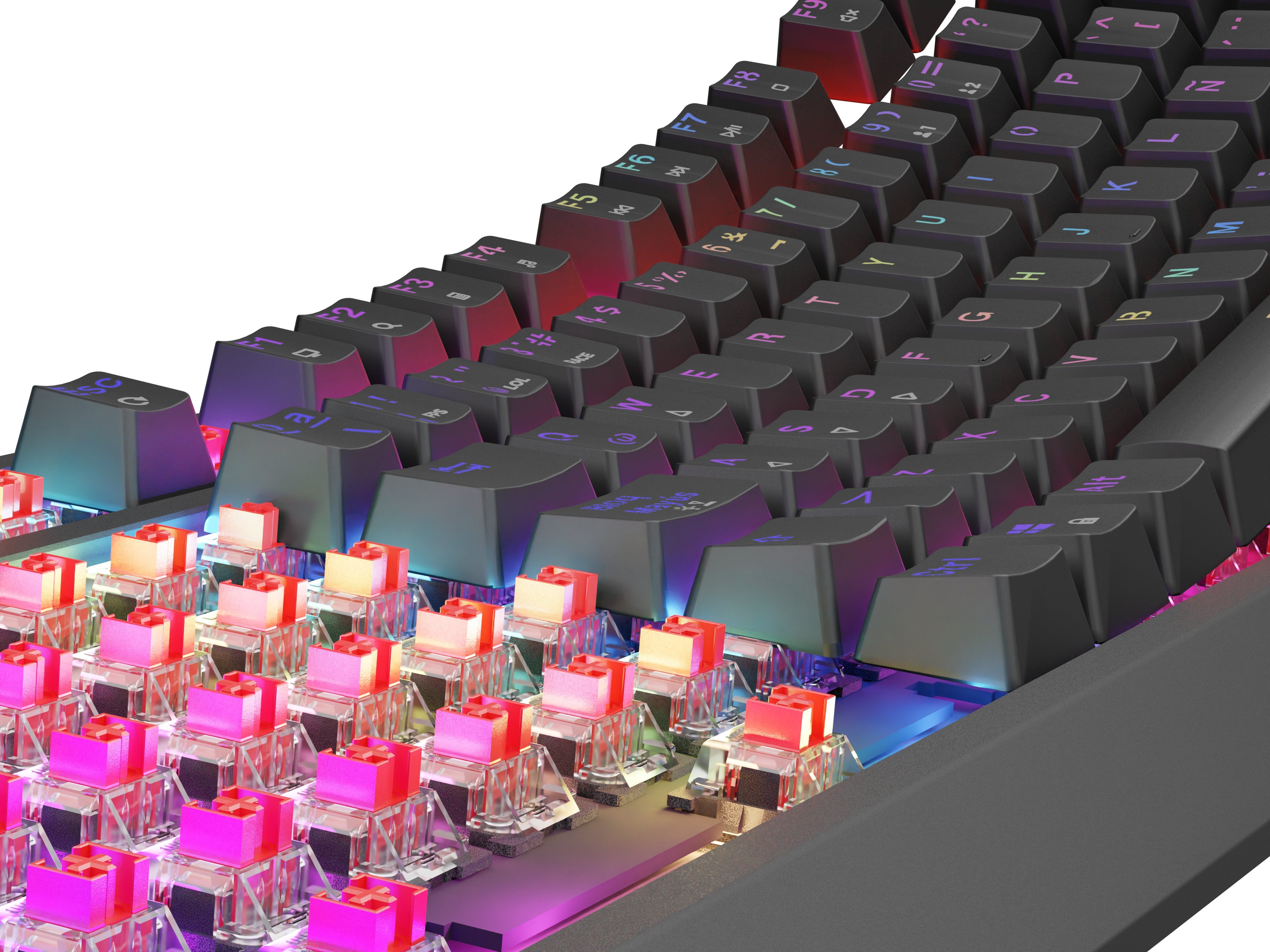 EAN 5901969445008 - GENESIS Thor 230 TKL teclado Juego USB QWERTY Español Negro imagen 7