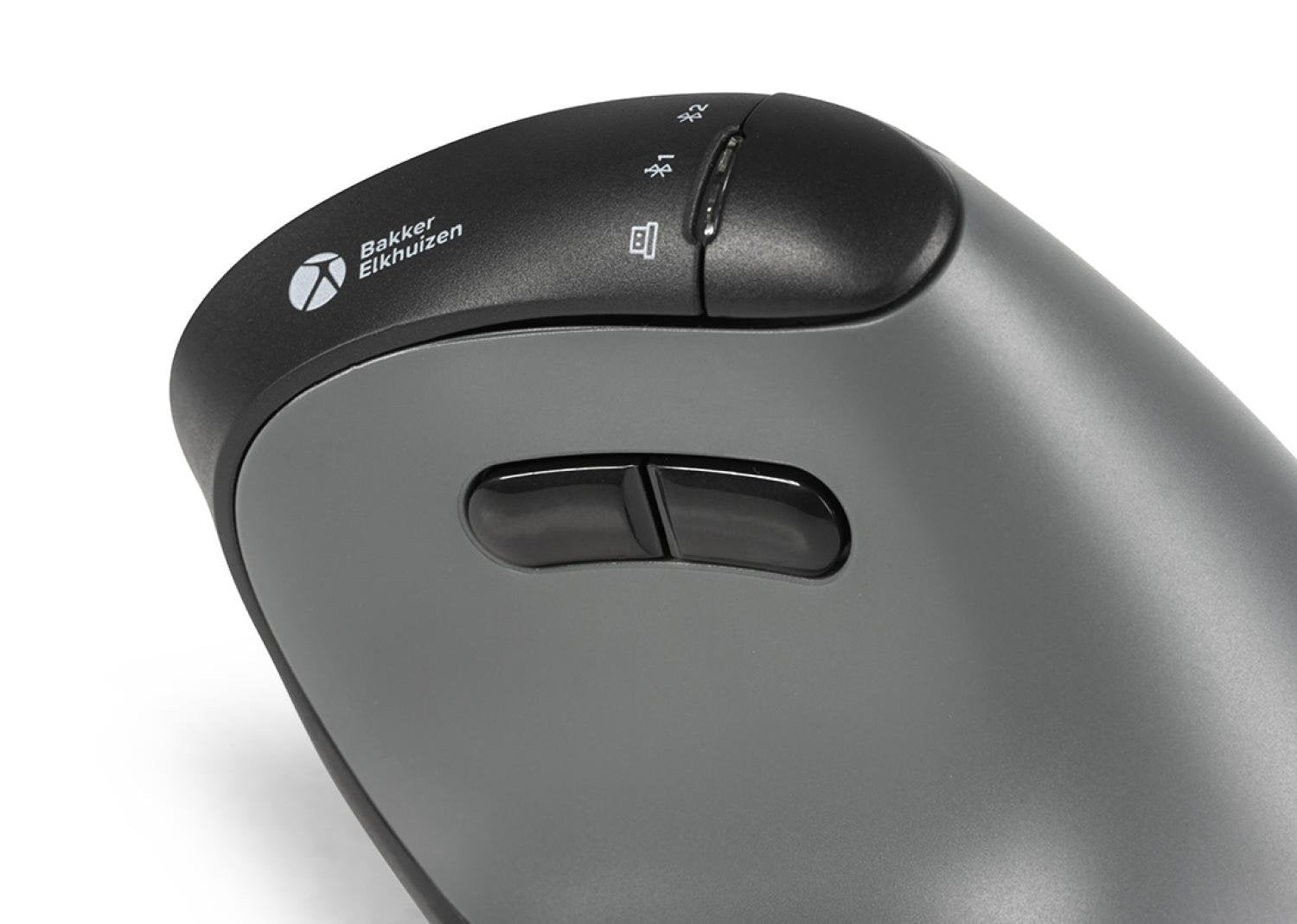 Ratón Bakkerelkhuizen Bneffp3mvm Oficina Mano Derecha Rf Wireless + Bluetooth + Usb Type-C Óptico 5000 Dpi