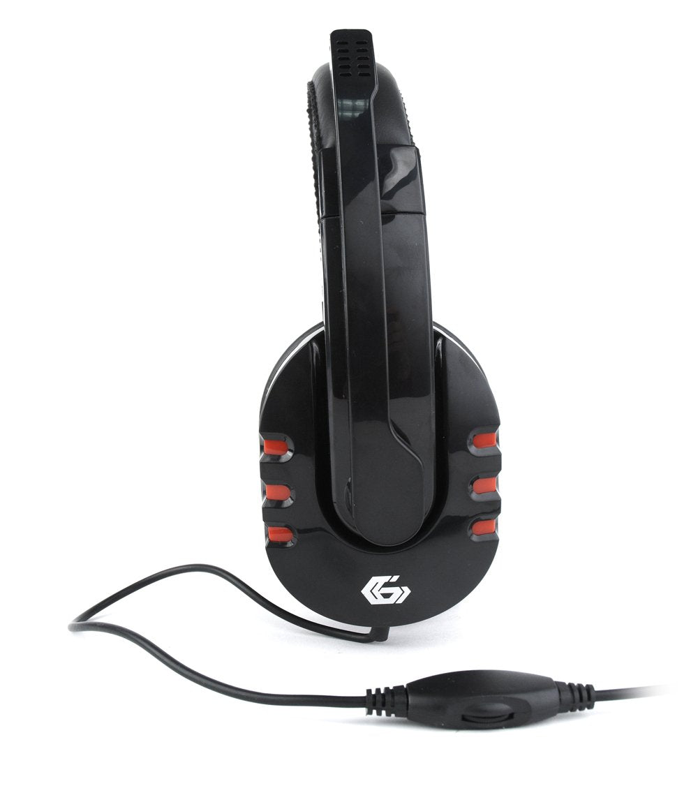 EAN 8716309093422 - Gembird GHS-402 auricular y casco Auriculares Alámbrico Diadema Juego Negro imagen 5