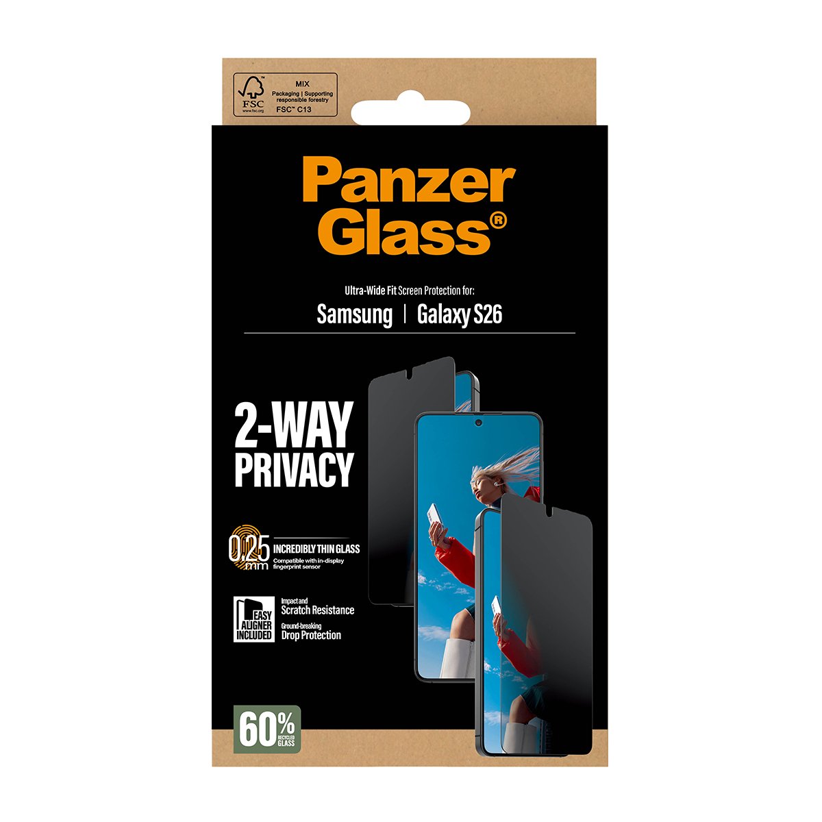 Panzerglass Privacy Screen Pr. Samsung S26
