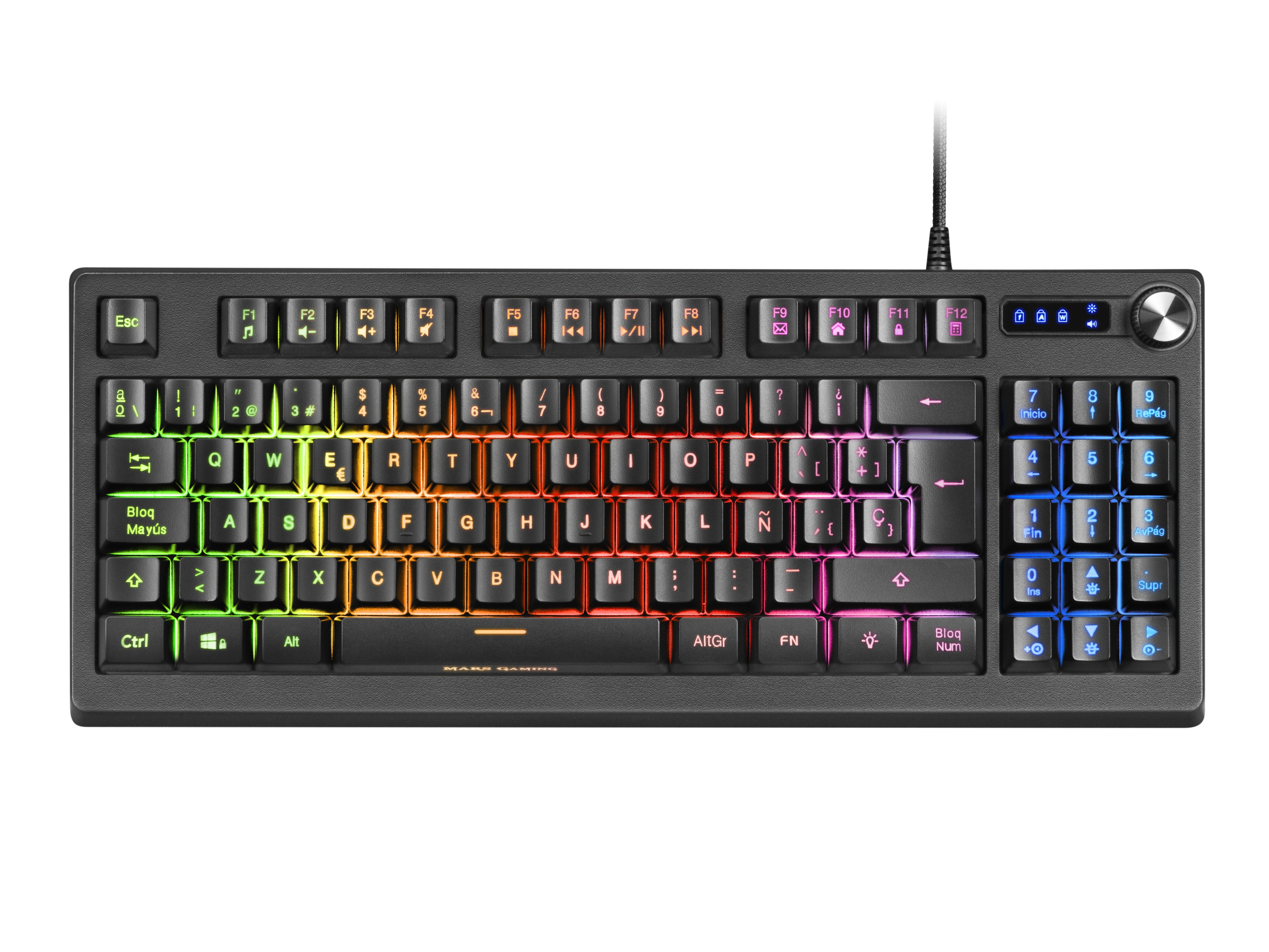 EAN 4710562757552 - Mars Gaming MKREVOES teclado Juego USB imagen 4