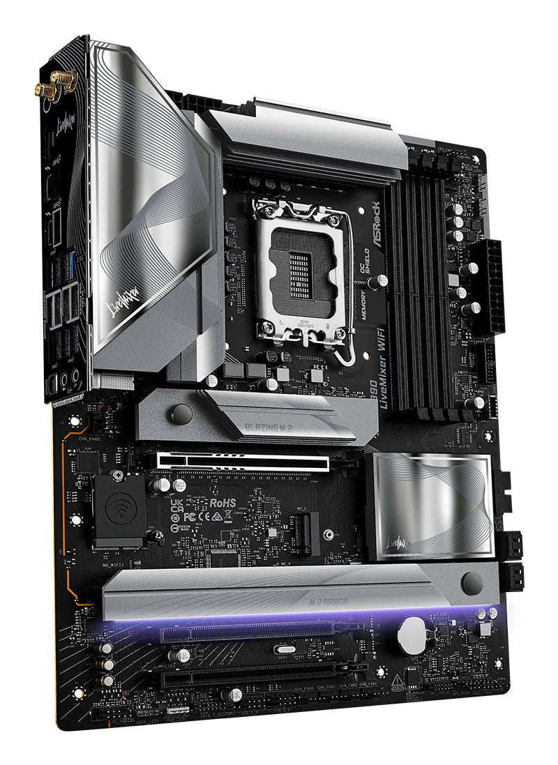 EAN 4710483949715 - Asrock Z890 LiveMixer WiFi Intel Z890 LGA 1851 (Socket V1) ATX imagen 4