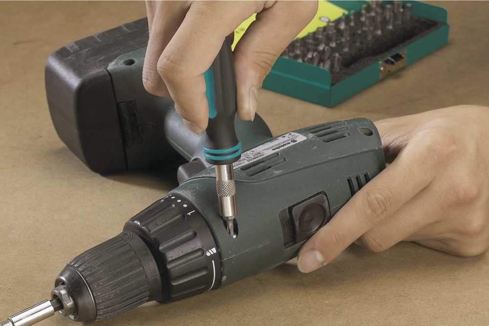 Caja De Puntas De Seguridad Combinadas 31 Piezas 1386000 Wolfcraft