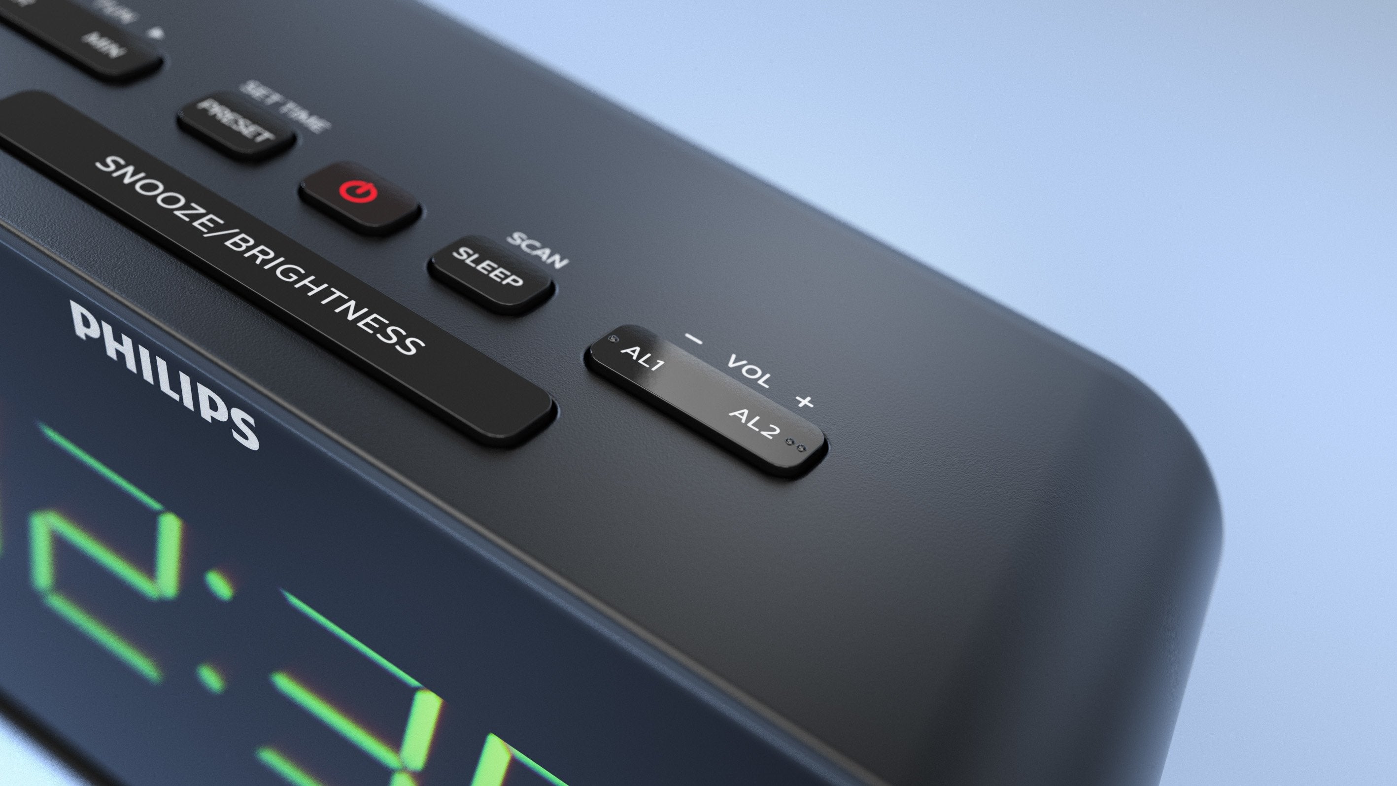 EAN 4895229116641 - Philips TAR3306/12 despertador Reloj despertador digital Negro imagen 5