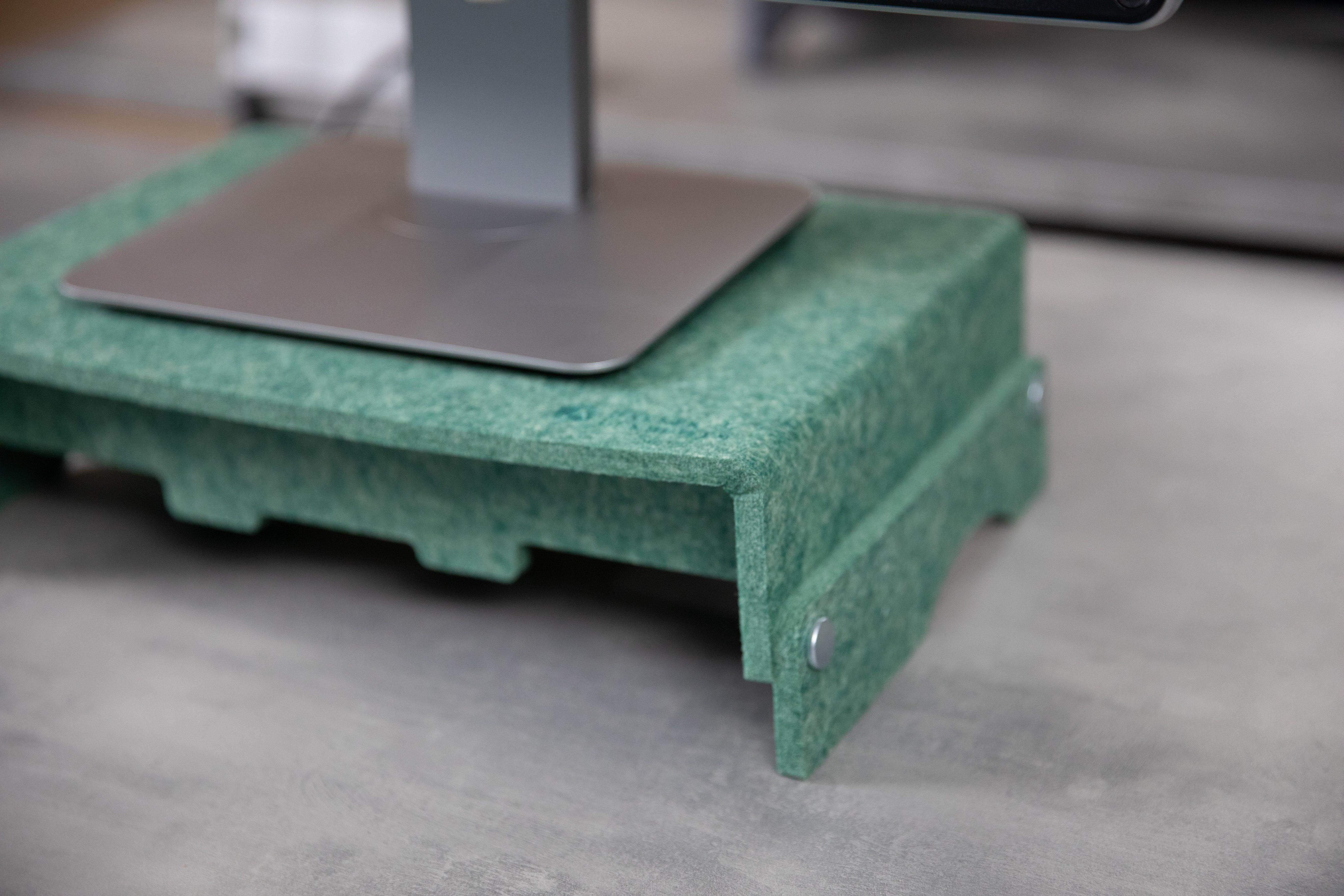 EAN 8719274674092 - BakkerElkhuizen Q-riser 110 Circular 76,2 cm (30") Escritorio Verde imagen 9