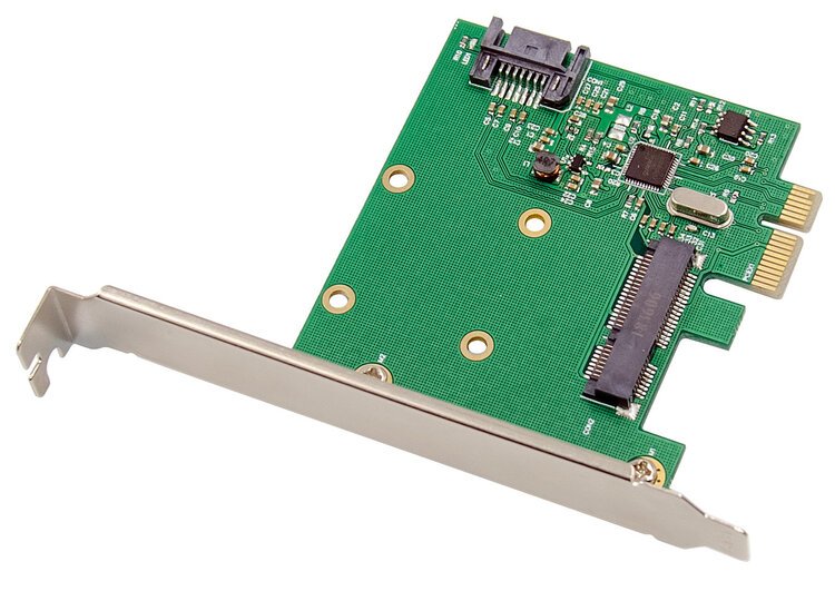 Proxtend Px-Sr-10256 Tarjeta Pcie Msata, Sata Iii 6g Ngff