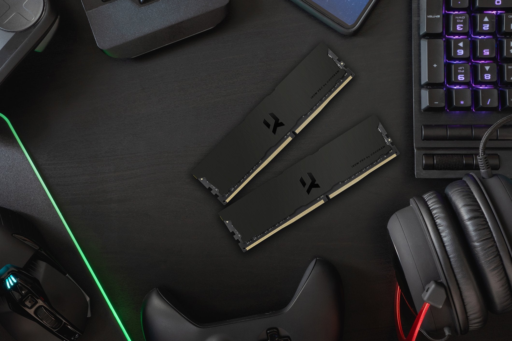 Memoria Ram Goodram Irdm Pro Ddr4 8gb 3600mhz Cl18 Dimm 1.35v Deep Black