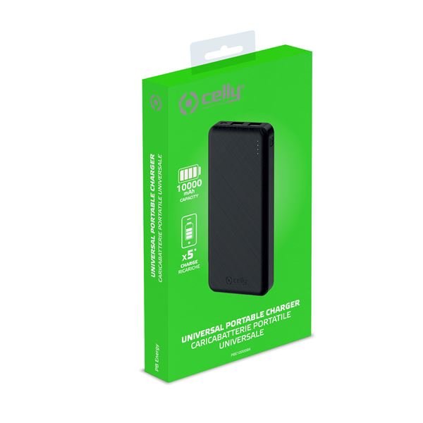 EAN 8021735751571 - Celly PBE10000 Ión de litio 10000 mAh Negro imagen 5