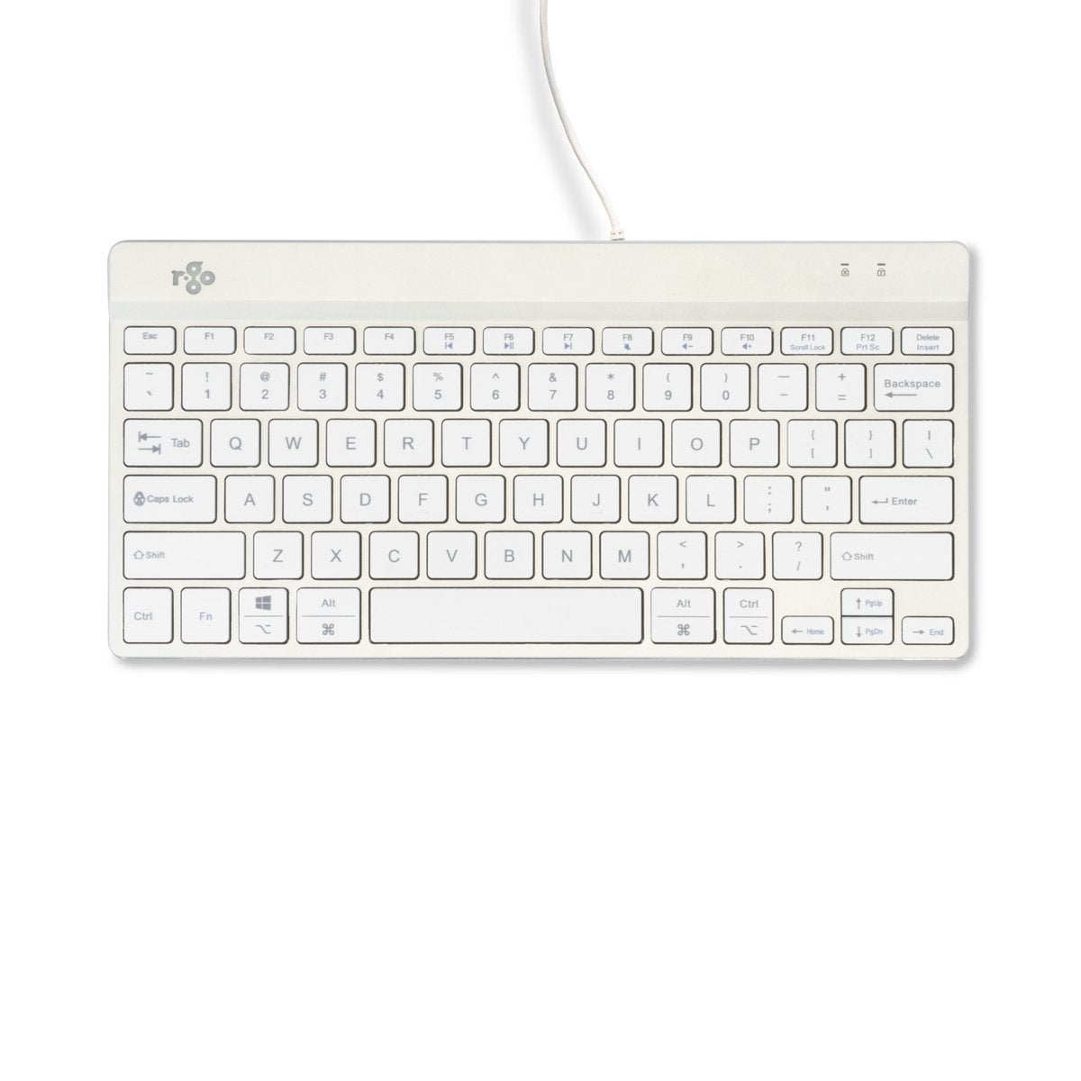 EAN 8719274491729 - R-Go Tools RGOCOUSWDWH teclado Oficina USB Inglés imagen 3
