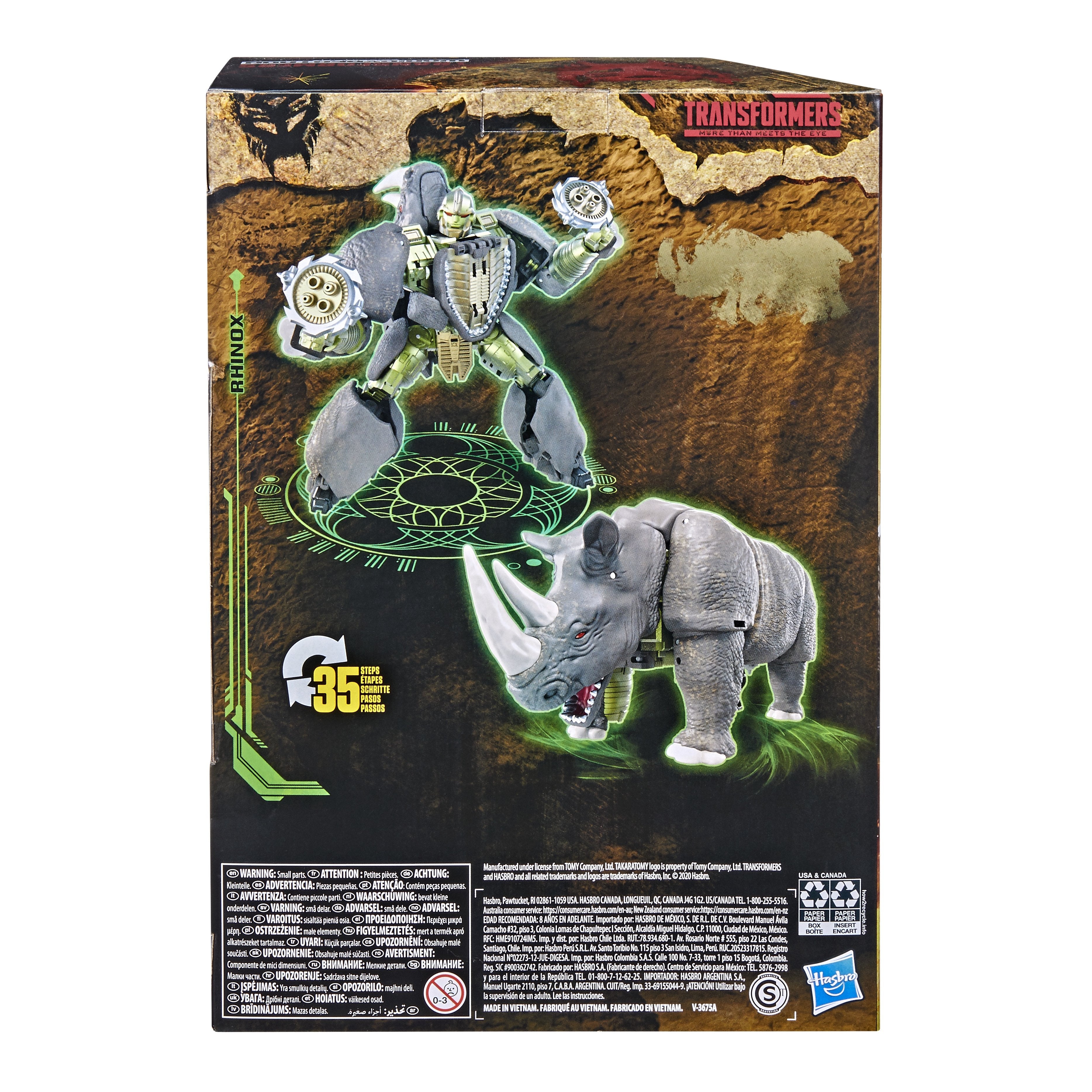 Figura Rhinox Transformers Wfc Kingdom F06955x0
