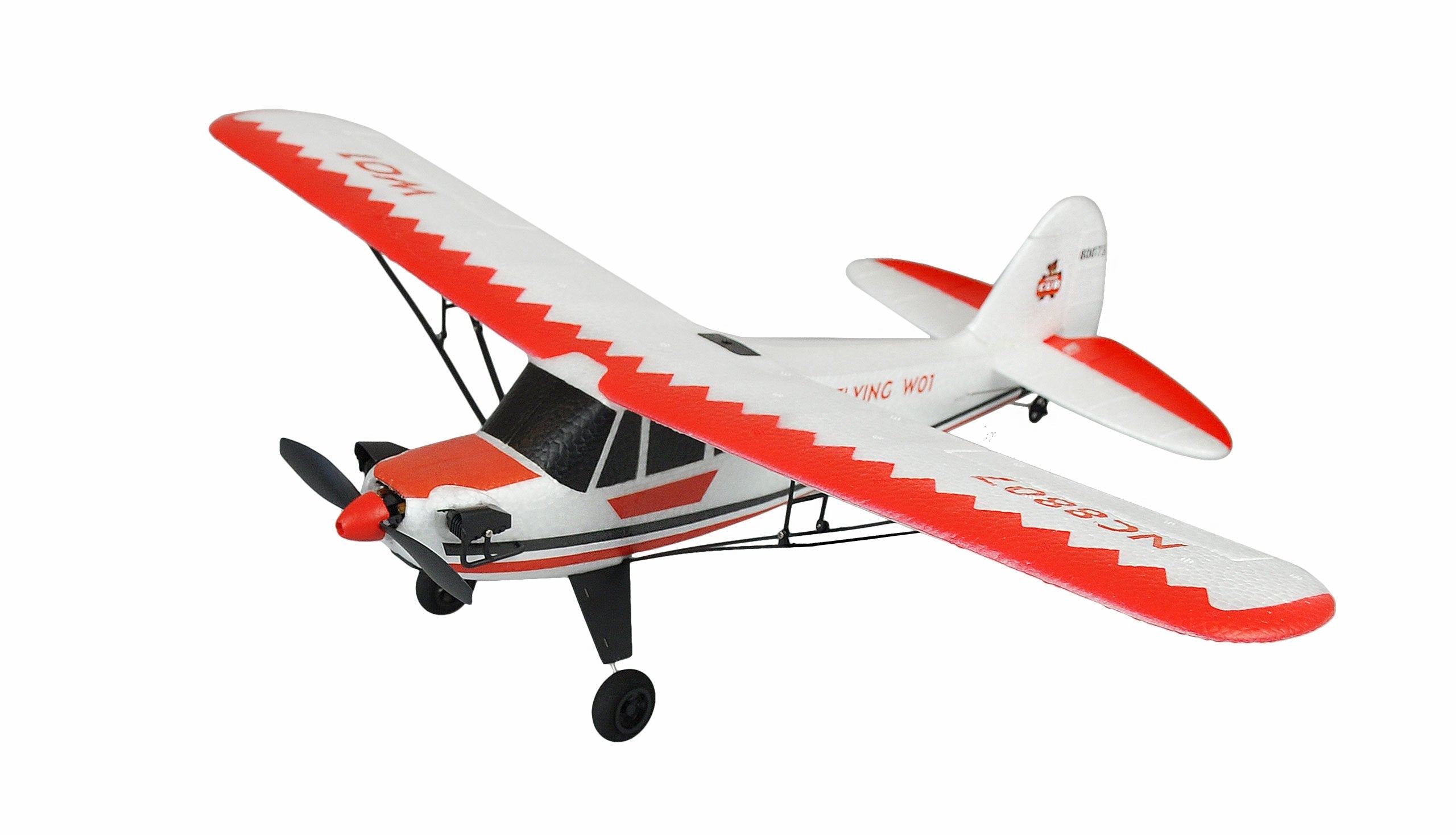 Copa Amewi Piper J3 Con Gyro 3 Canales Rtf Amarillo